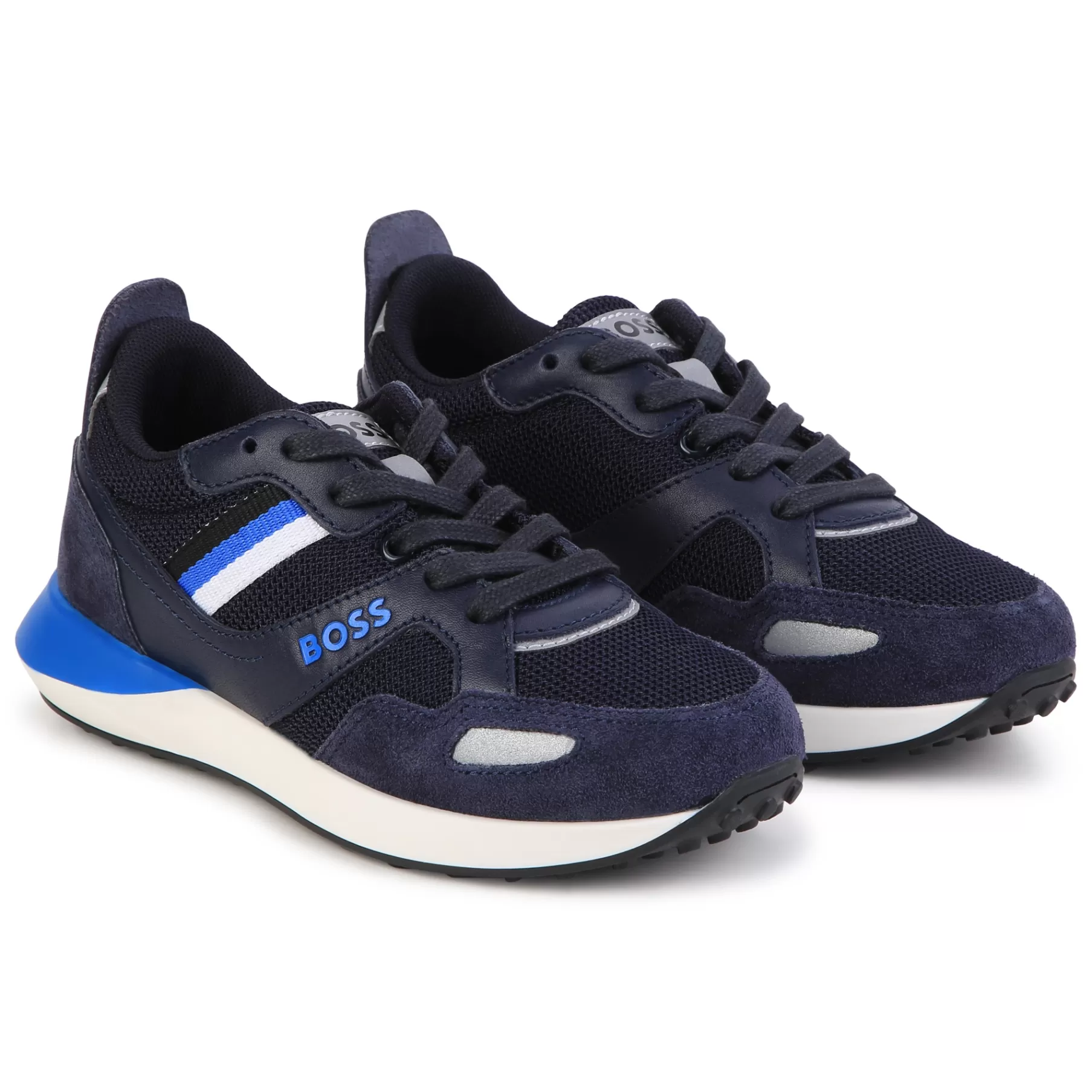 Garçon BOSS Baskets A Lacets Avec Ruban