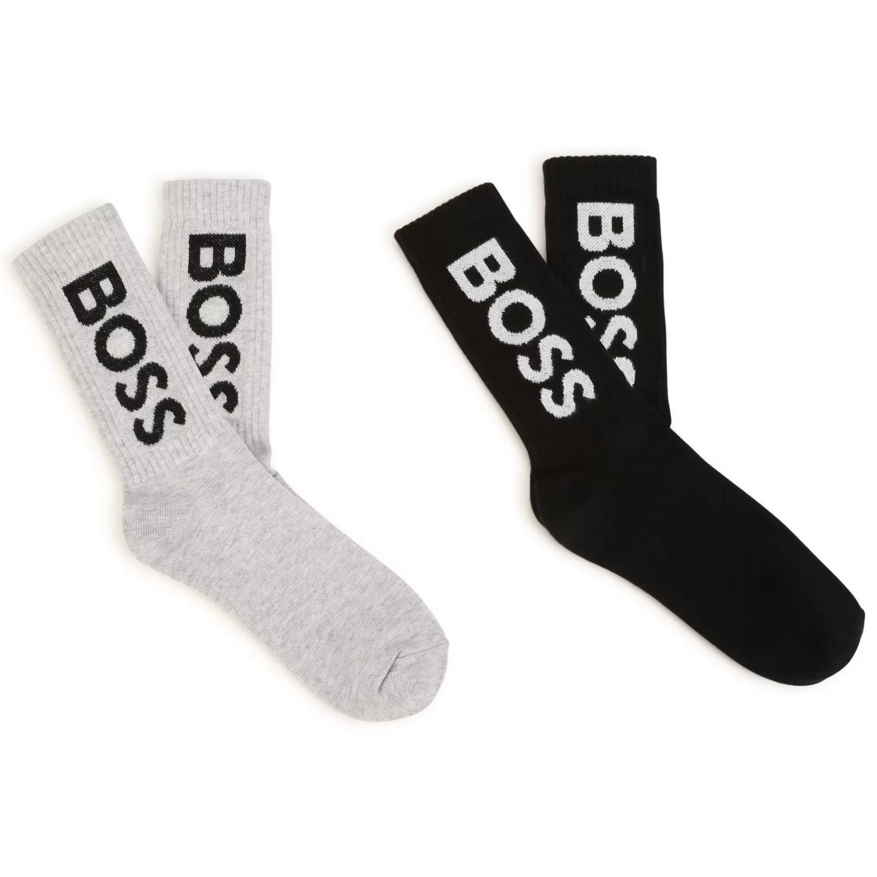 Garçon BOSS Baskets A Lacets Bi-Matieres