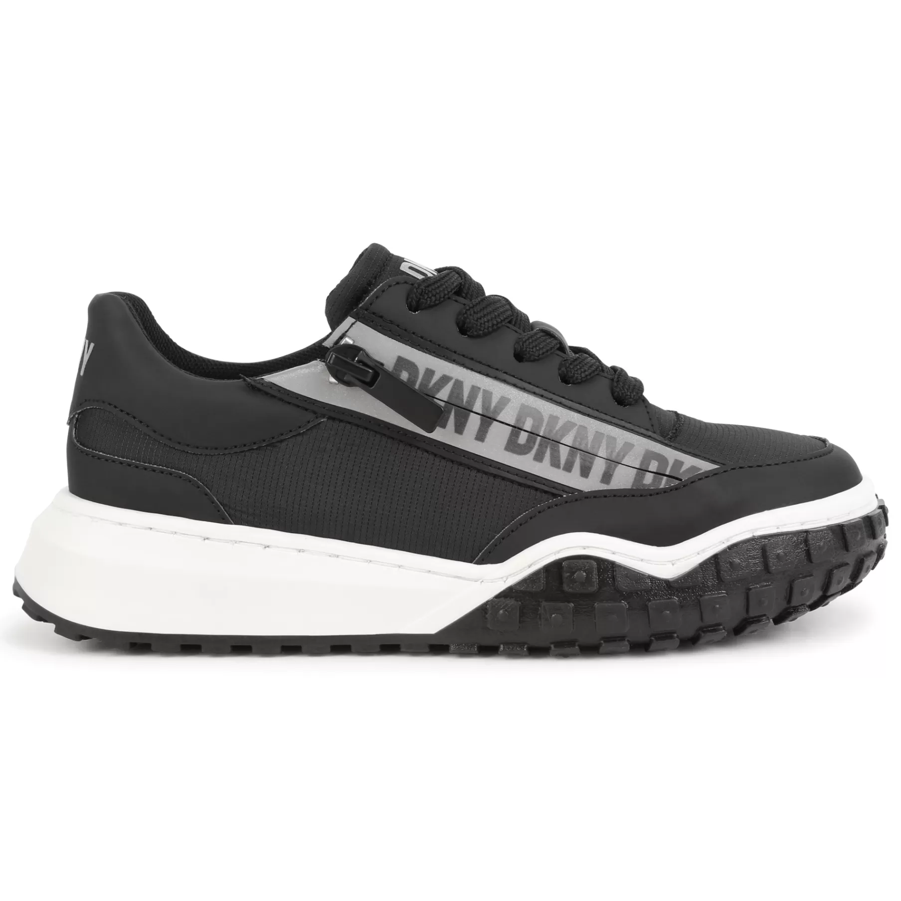 Garçon DKNY Baskets A Lacets En Tissu
