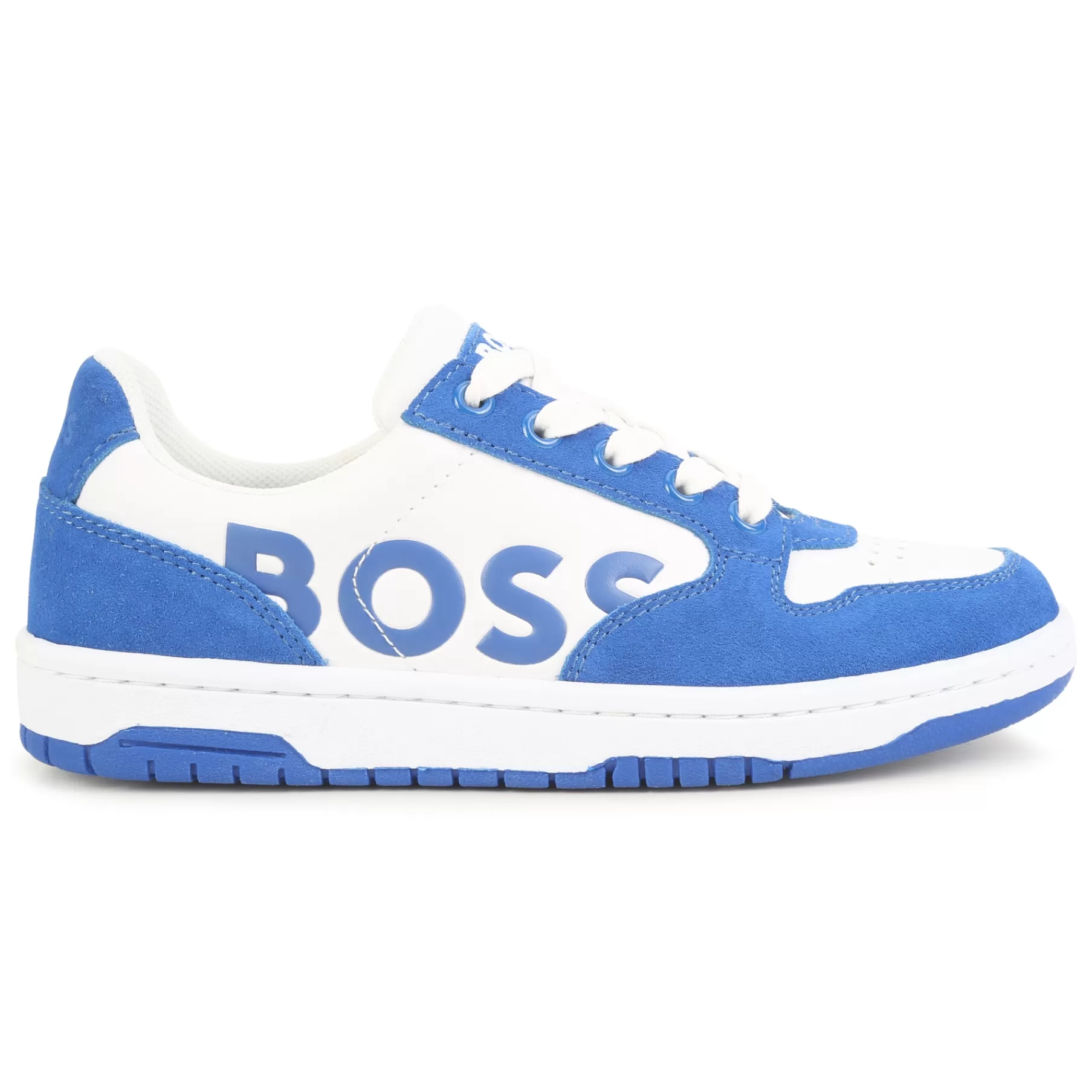 Garçon BOSS Baskets A Lacets Et Logo