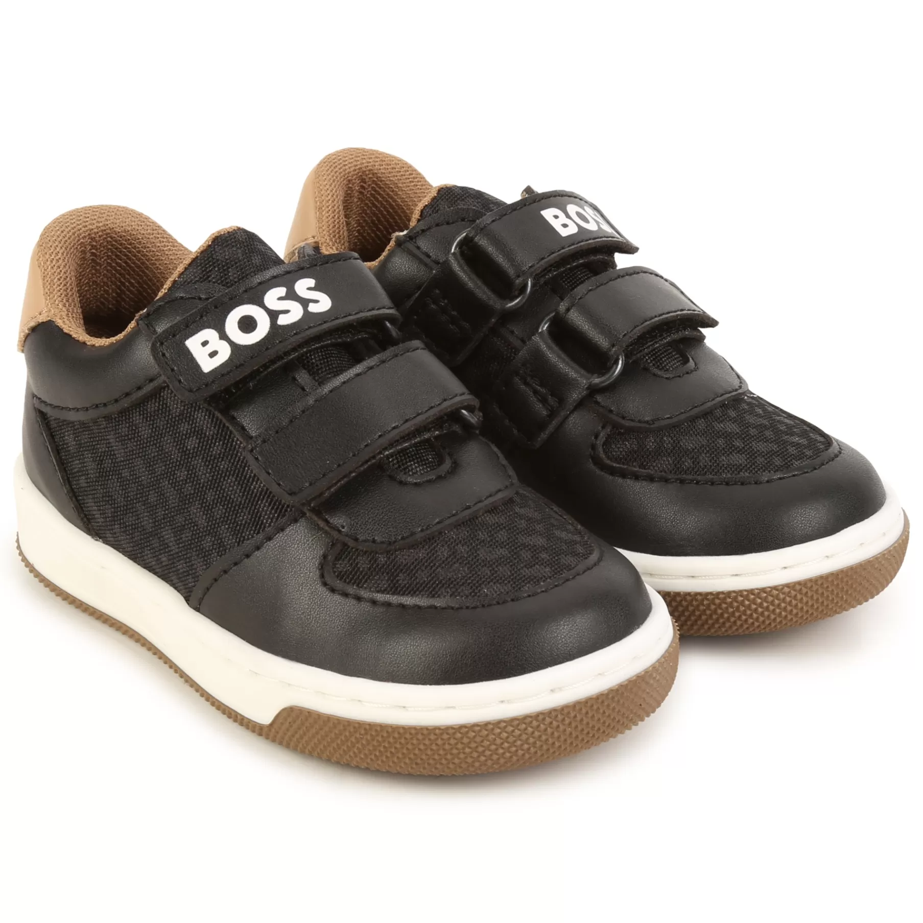 Garçon BOSS Baskets A Logos Et Scratchs