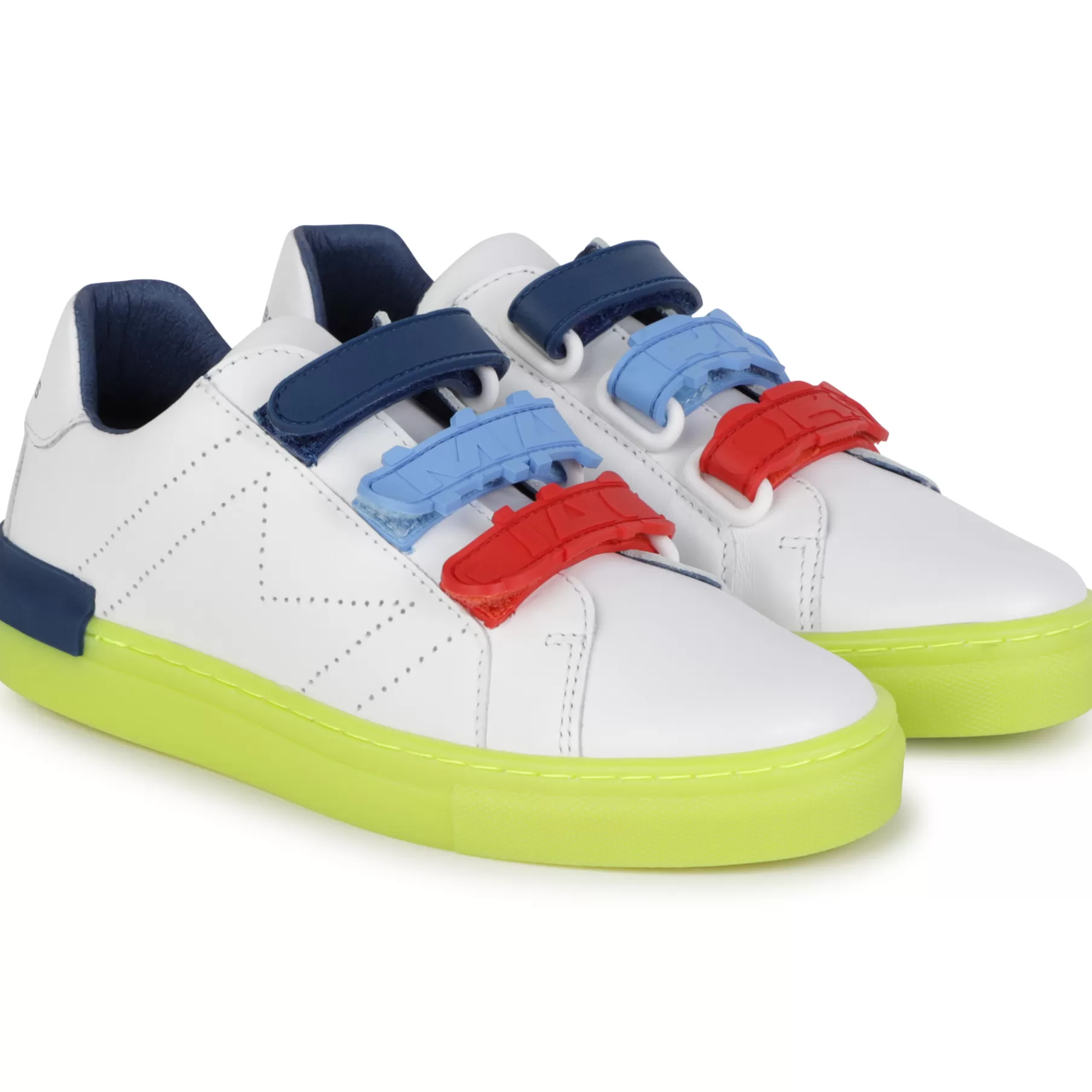 Garçon MARC JACOBS Baskets A Scratchs En Cuir