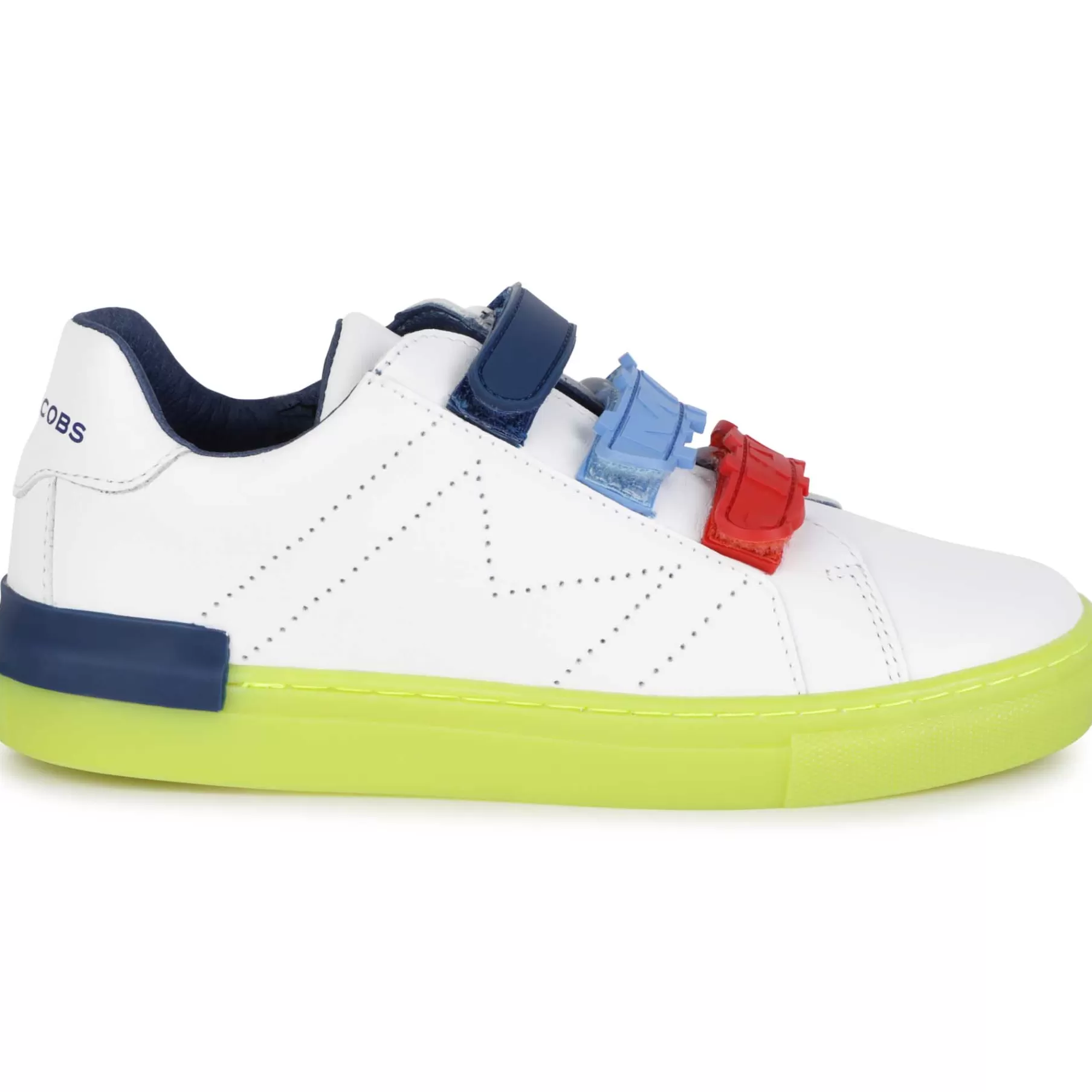 Garçon MARC JACOBS Baskets A Scratchs En Cuir