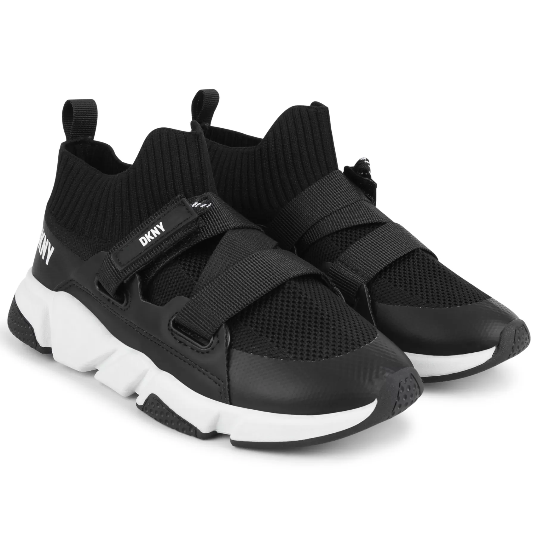 Fille DKNY Baskets Chaussettes A Scratch