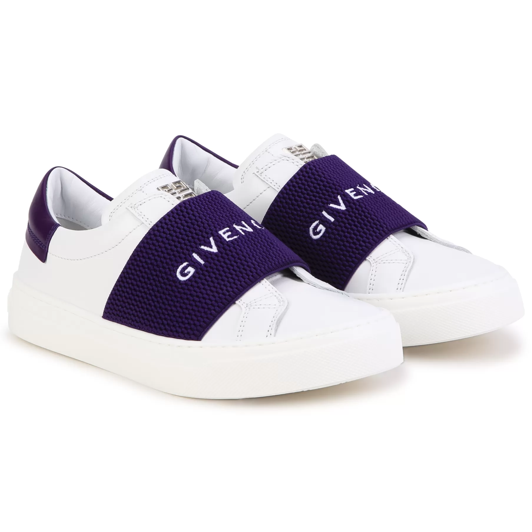 Fille GIVENCHY Baskets Elastiquees En Cuir