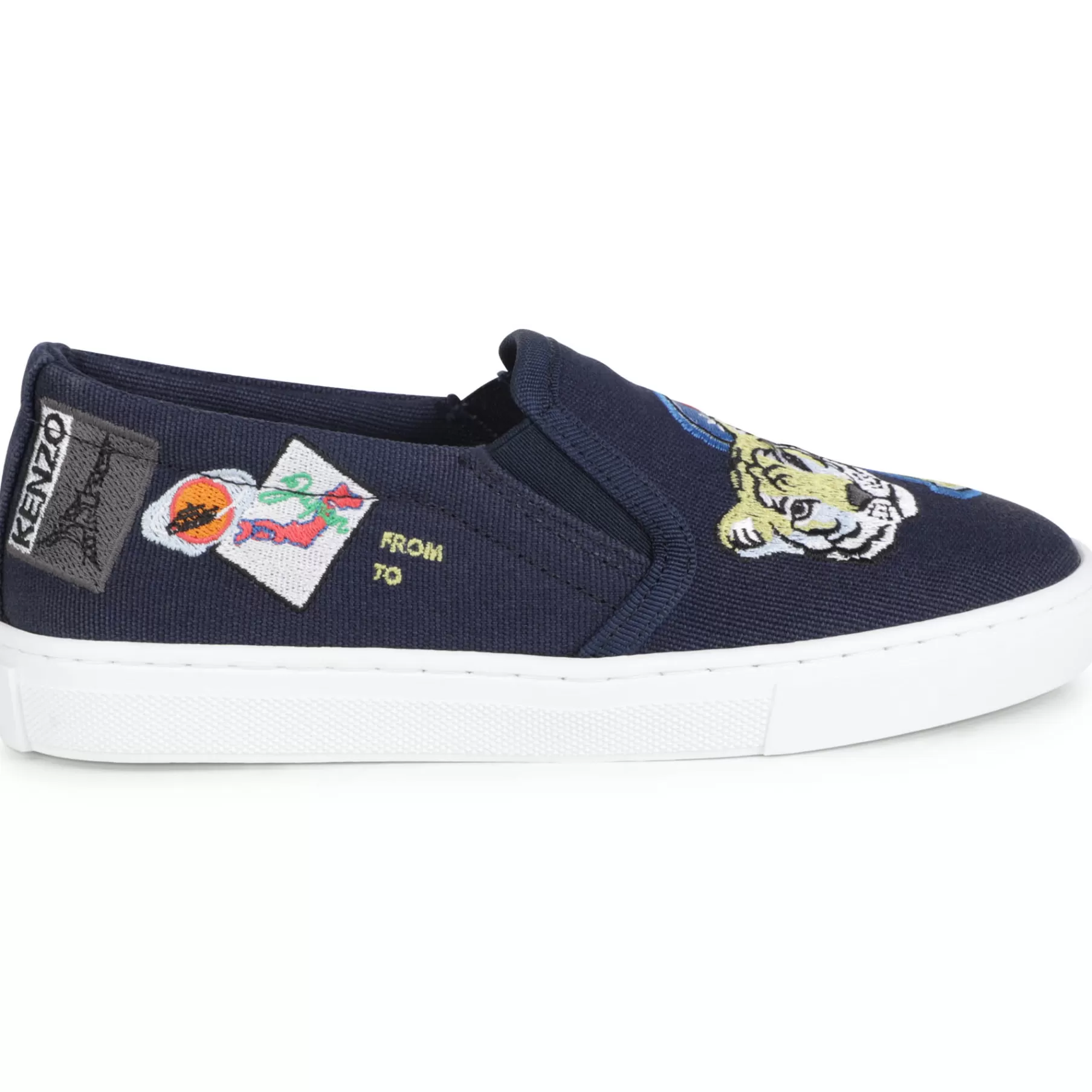 Garçon KENZO KIDS Baskets Elastiquees En Toile