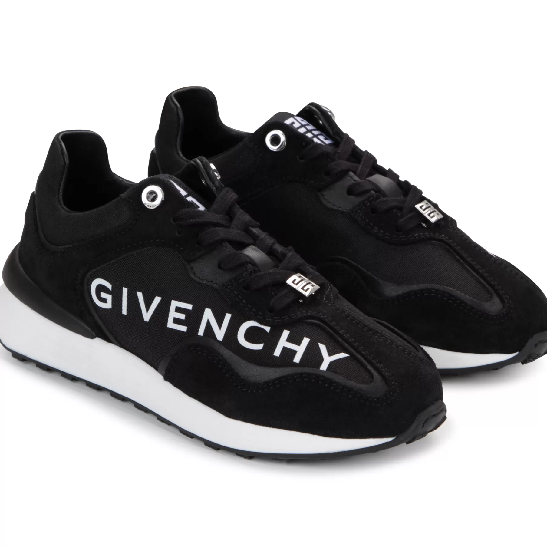 Garçon GIVENCHY Baskets En Cuir A Lacets