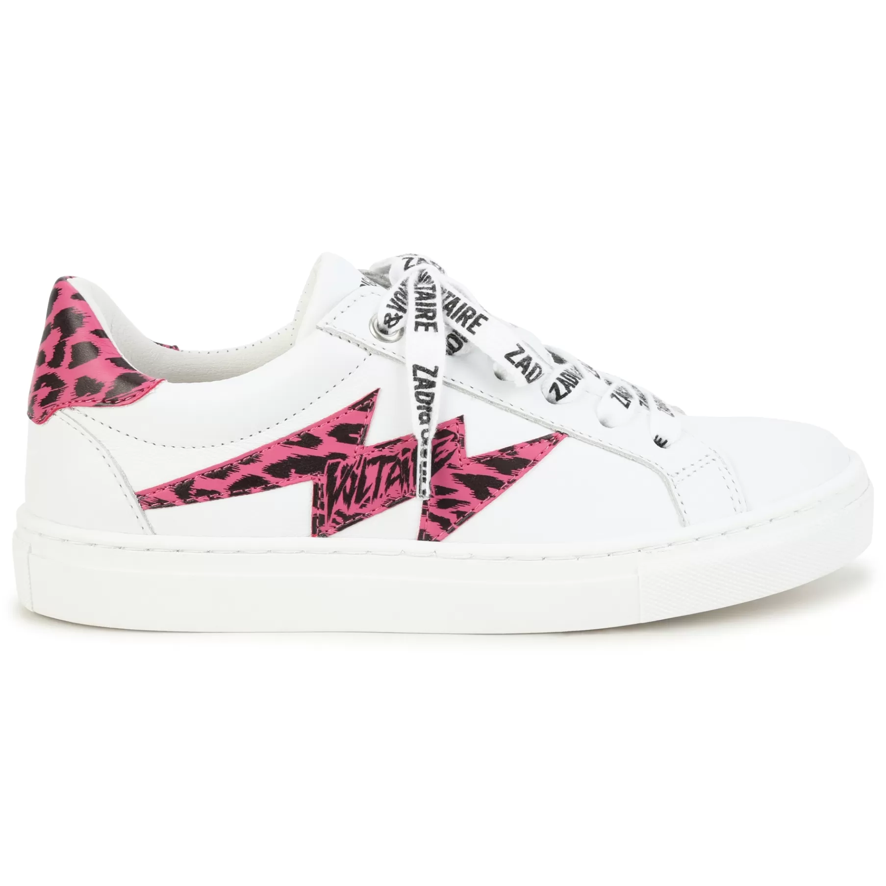 Fille ZADIG & VOLTAIRE Baskets En Cuir A Lacets