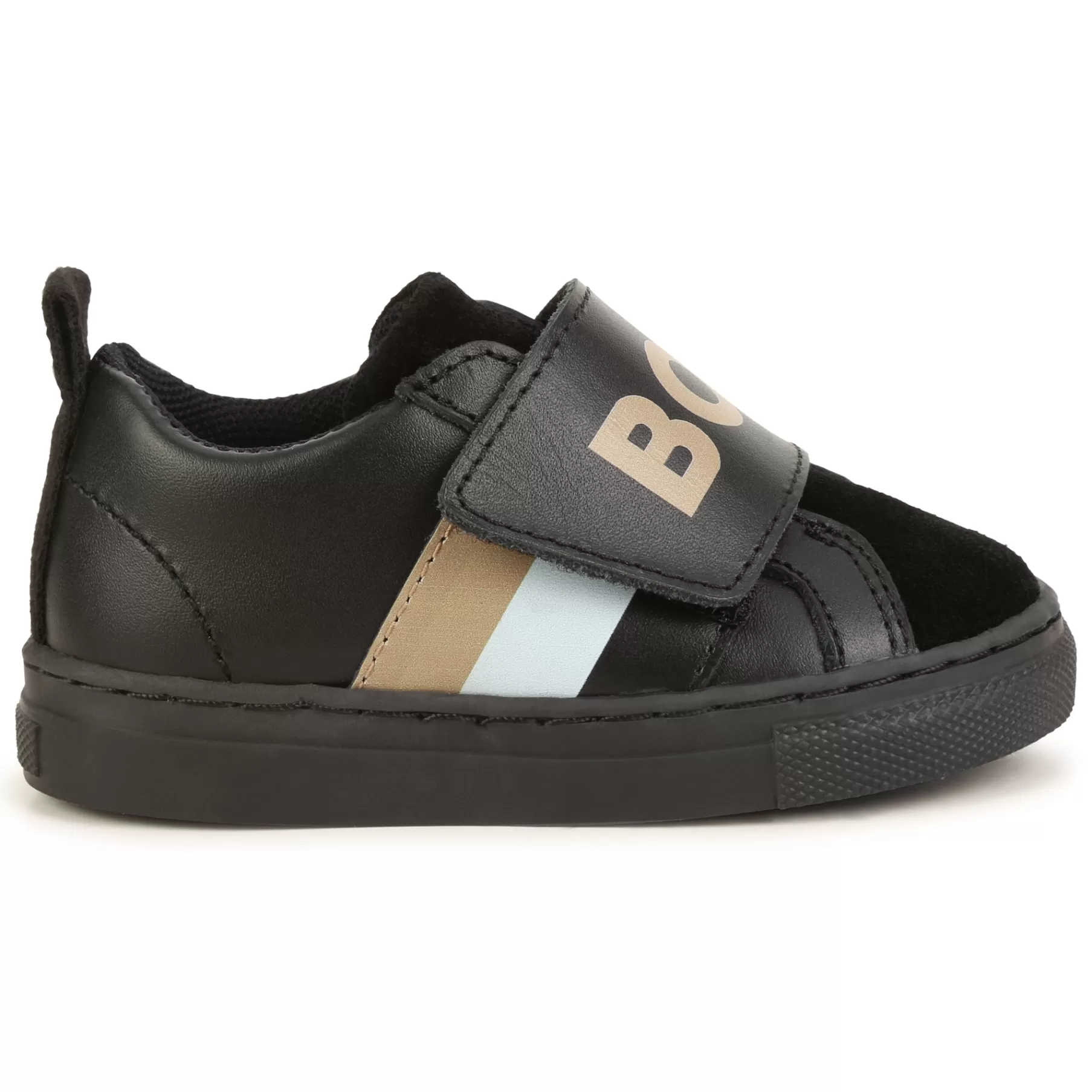 Garçon BOSS Baskets En Cuir A Scratch
