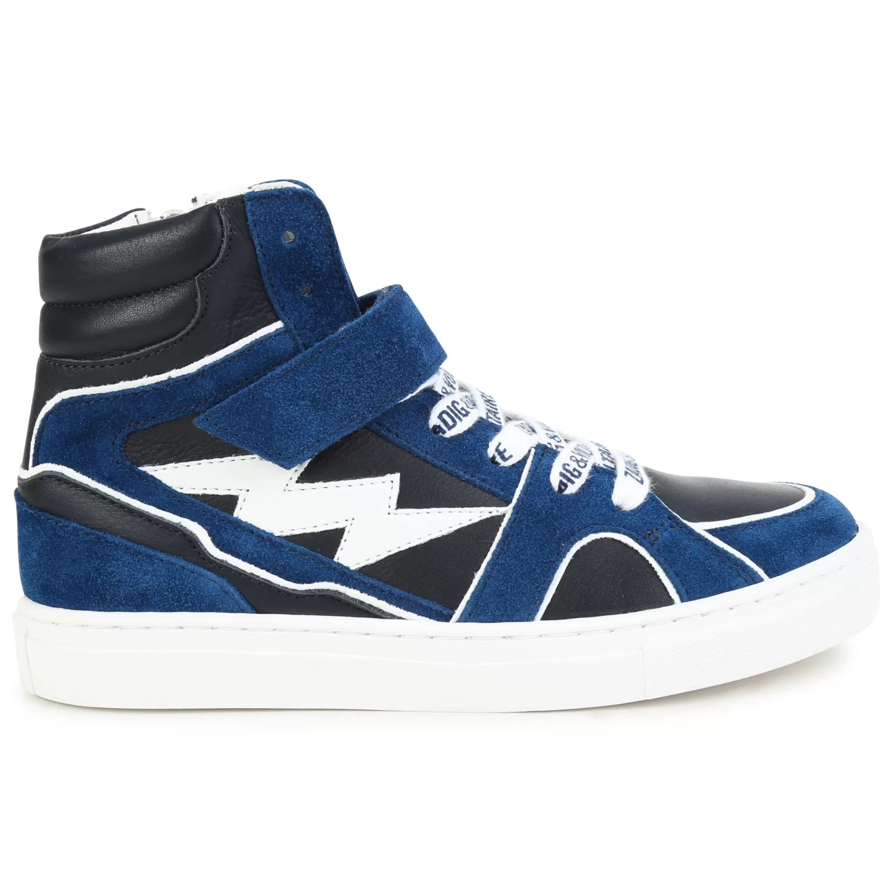 Garçon ZADIG & VOLTAIRE Baskets En Cuir A Scratchs