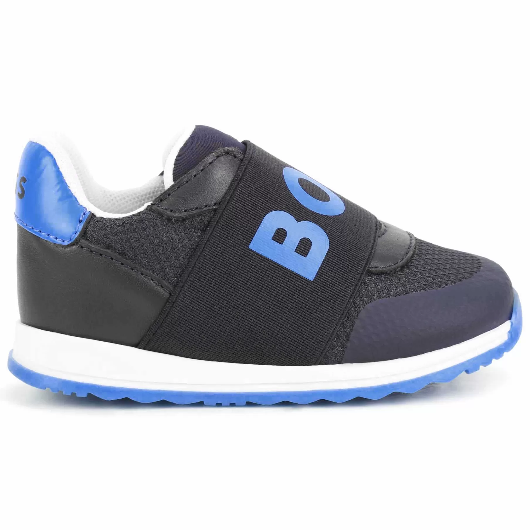 Garçon BOSS Baskets En Cuir Avec Elastique