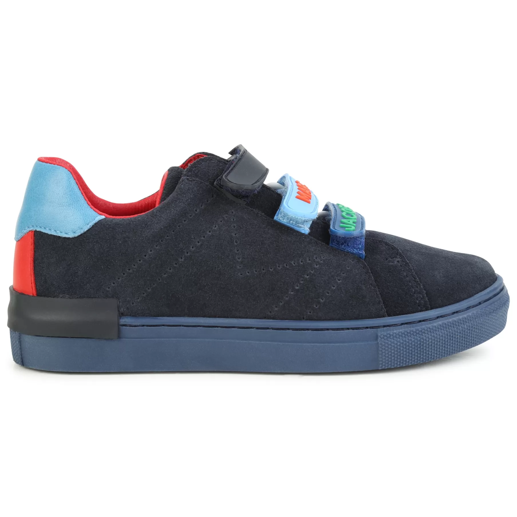Garçon MARC JACOBS Baskets En Cuir Avec Scratchs