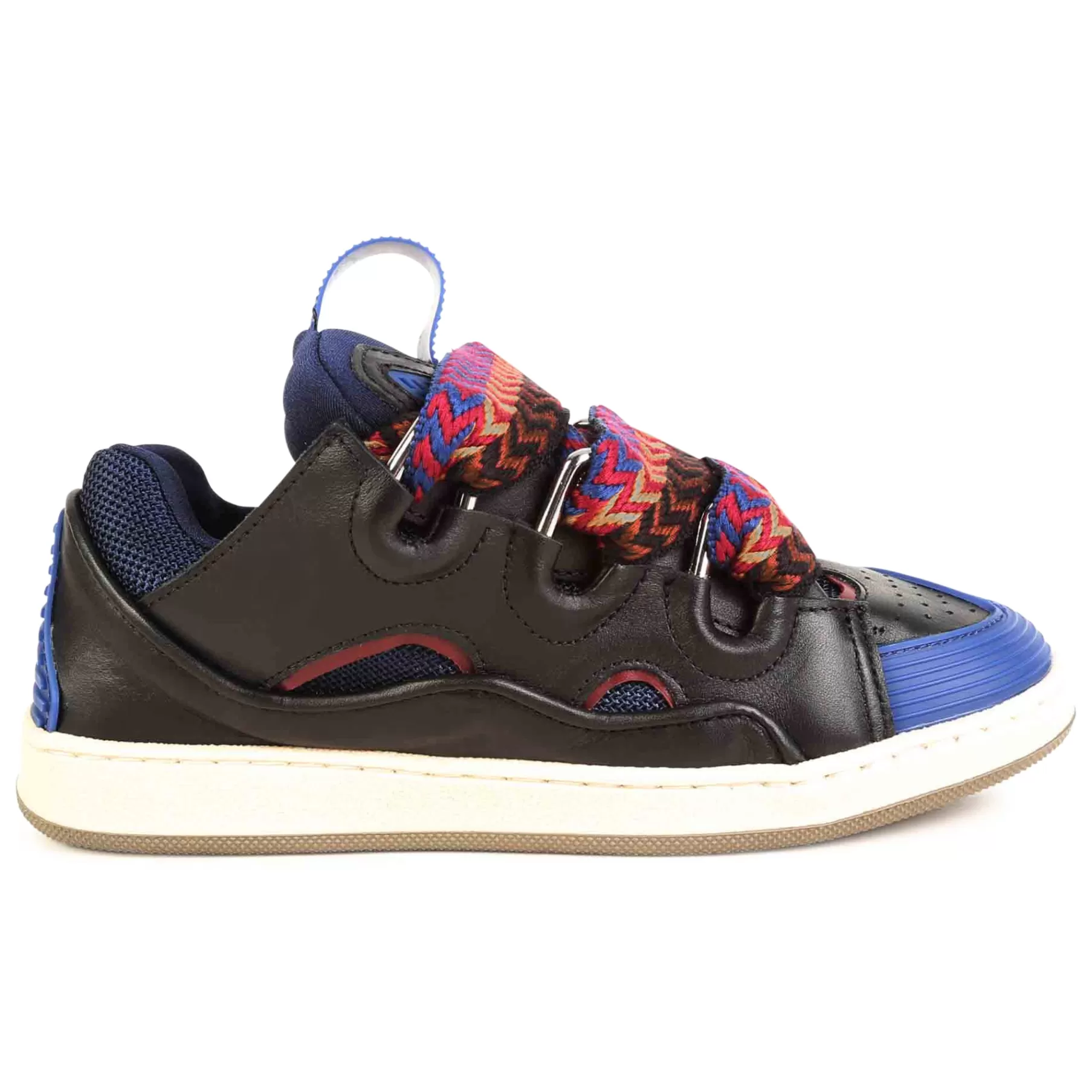 Garçon LANVIN Baskets En Cuir Larges Lacets