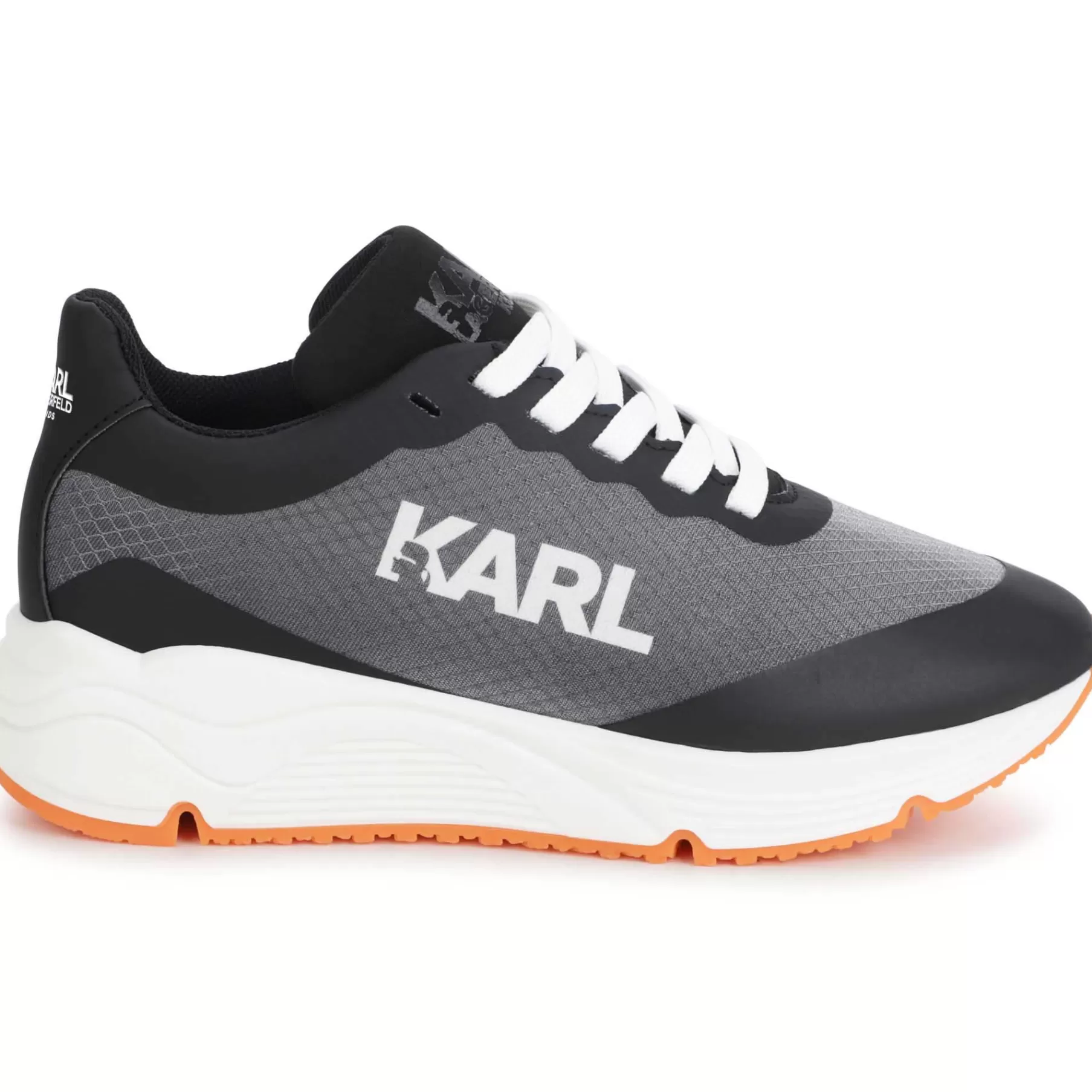 Fille KARL LAGERFELD KIDS Baskets Lacees Bimatieres