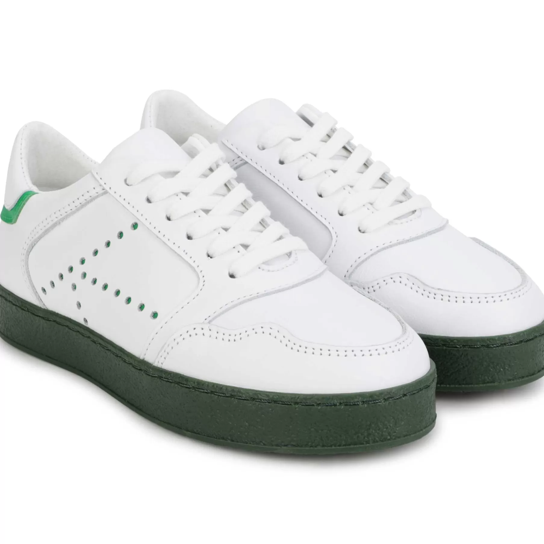 Fille KENZO KIDS Baskets Lacees En Cuir