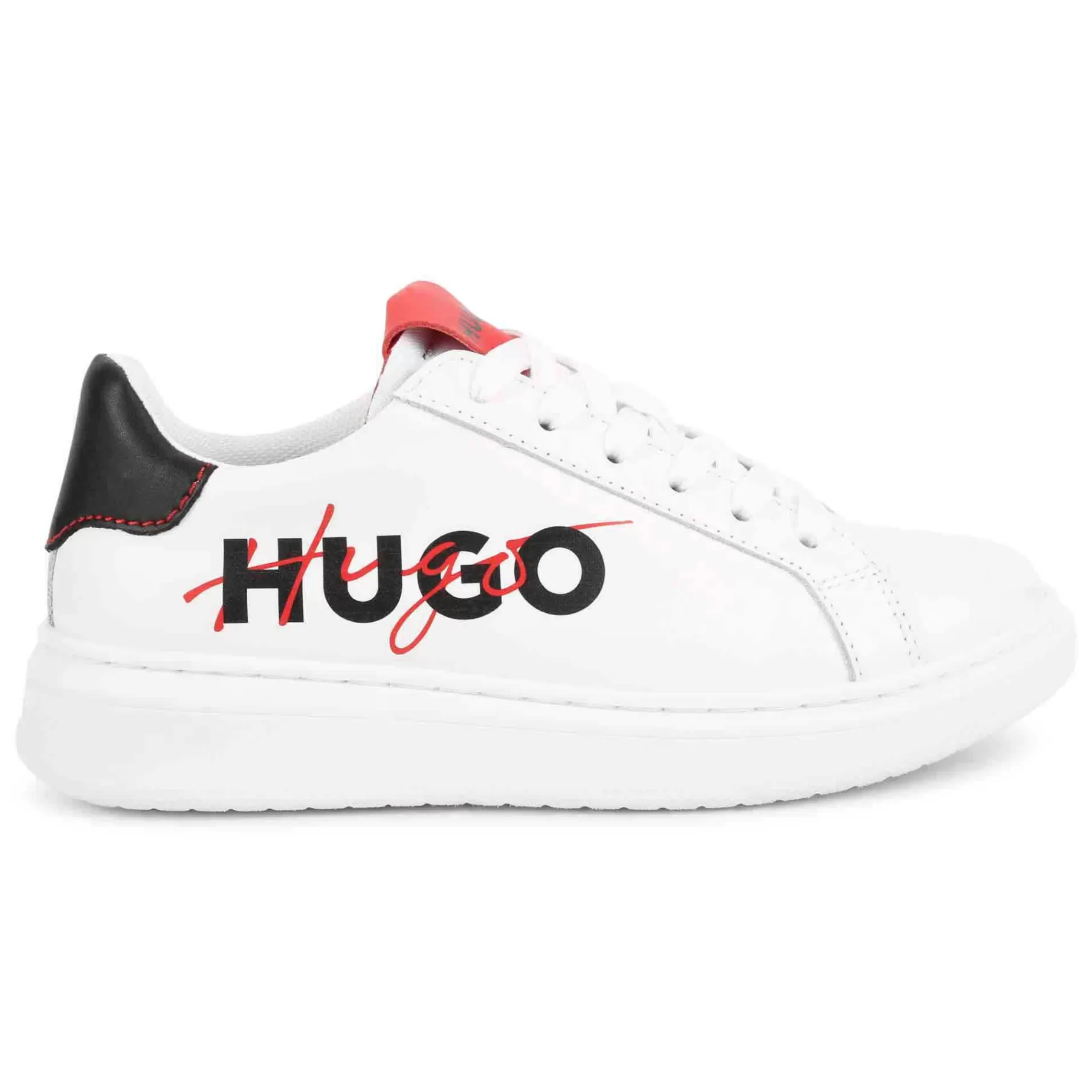 Garçon HUGO Baskets Lacees En Cuir