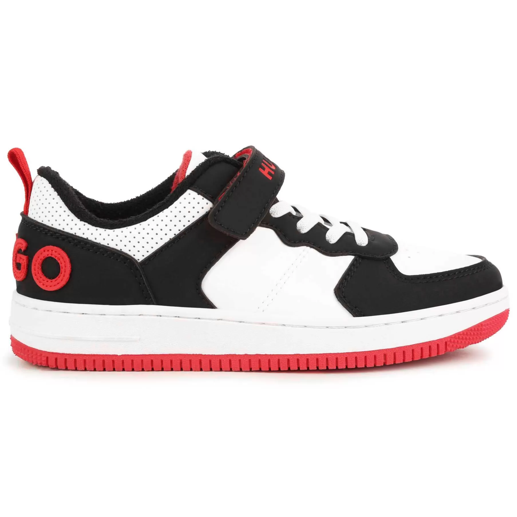 Garçon HUGO Baskets Lacees Et Scratchees