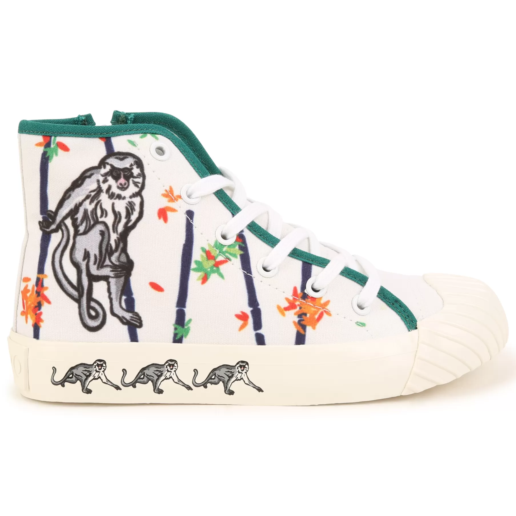 Garçon KENZO KIDS Baskets Lacees Et Zippees