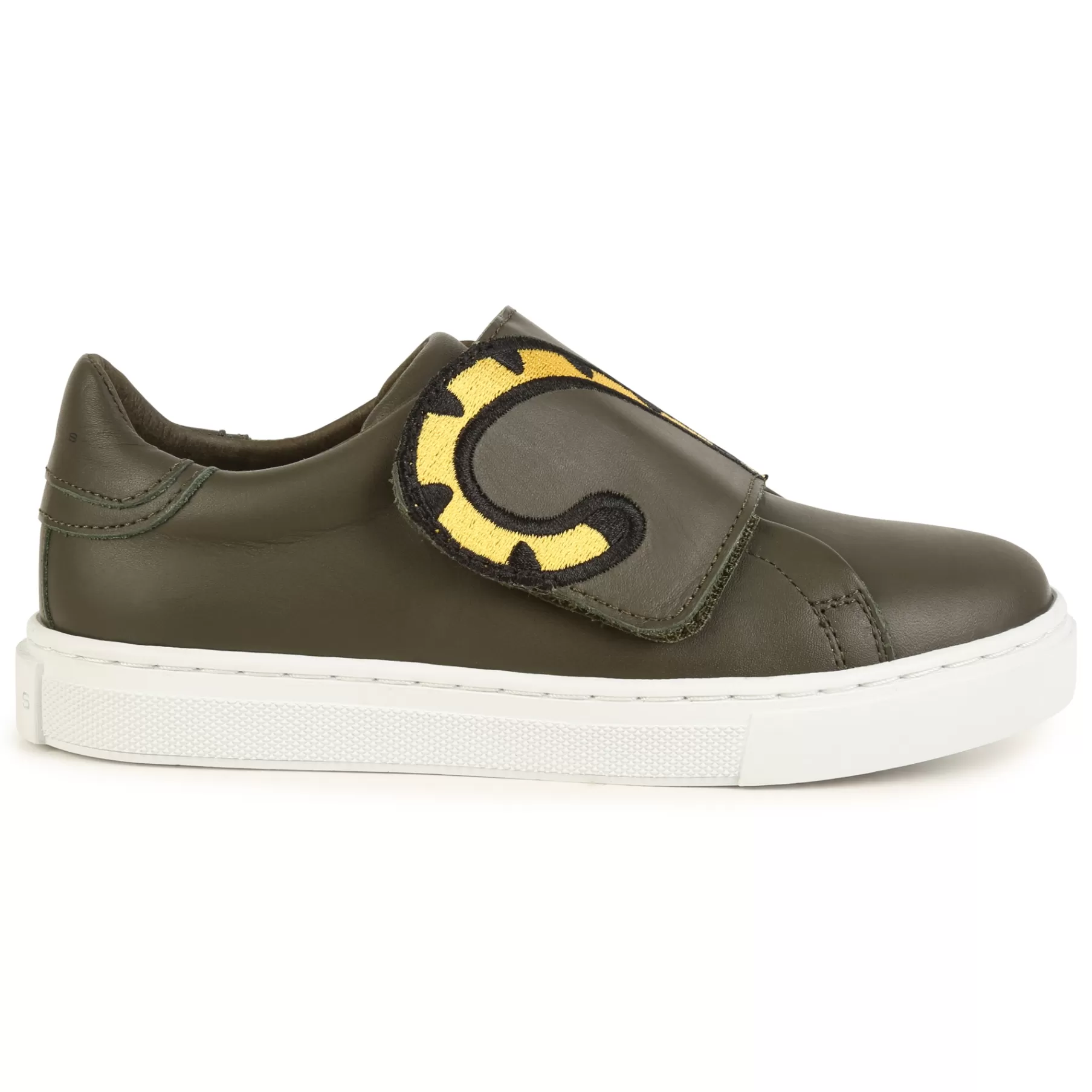 Fille KENZO KIDS Baskets Scratchees Cuir Brode