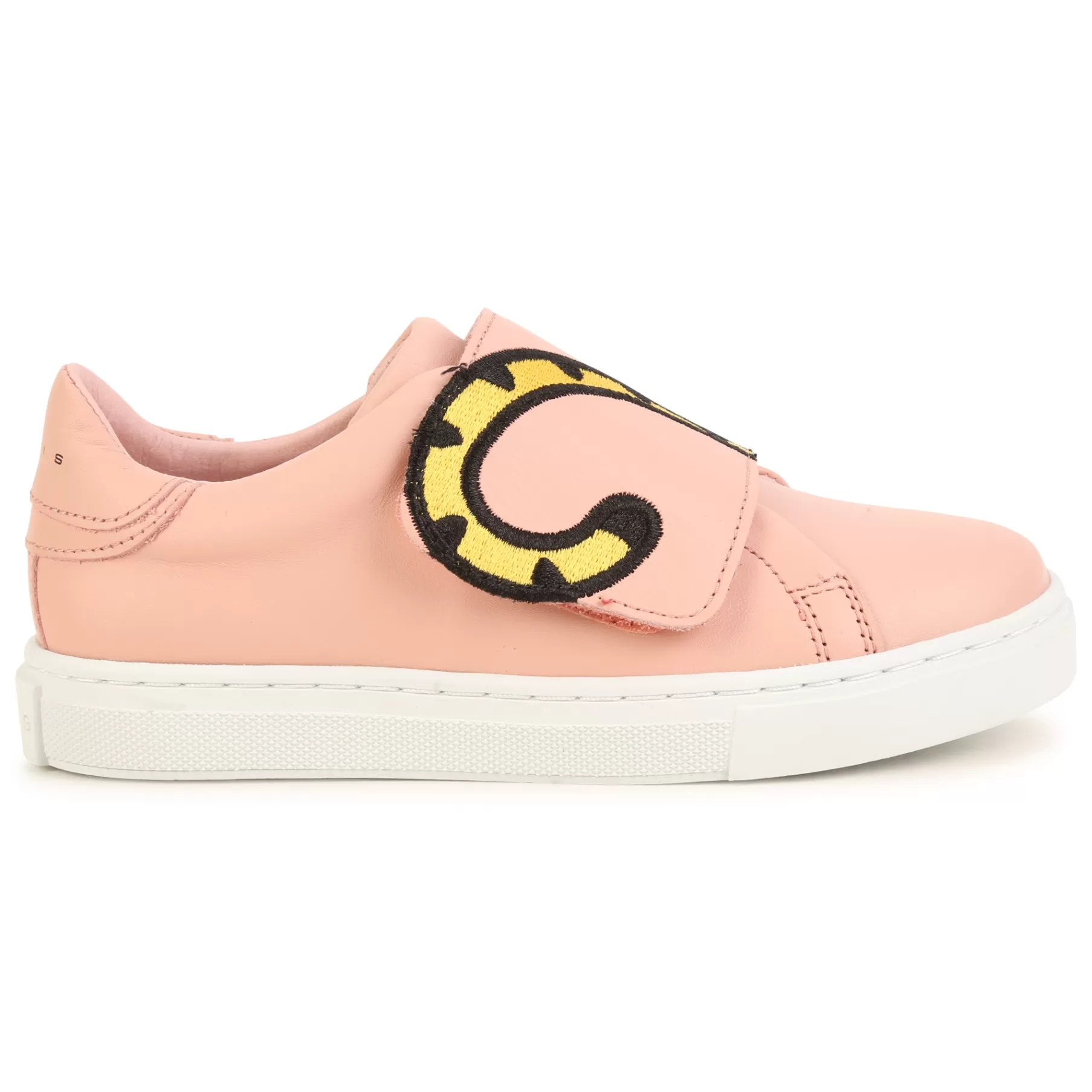 Fille KENZO KIDS Baskets Scratchees Cuir Brode