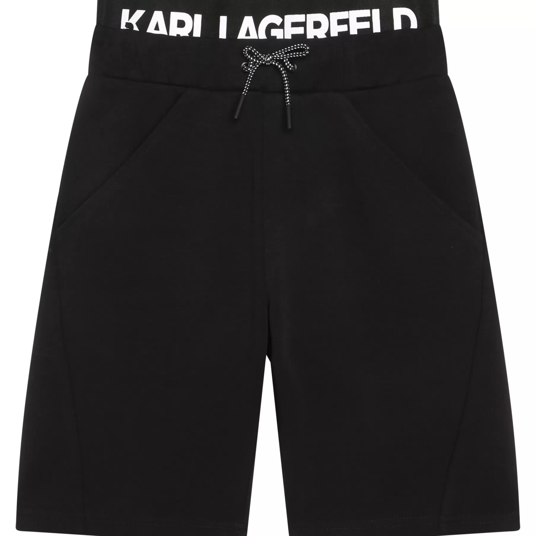 Garçon KARL LAGERFELD KIDS Bermuda Avec Lien De Serrage