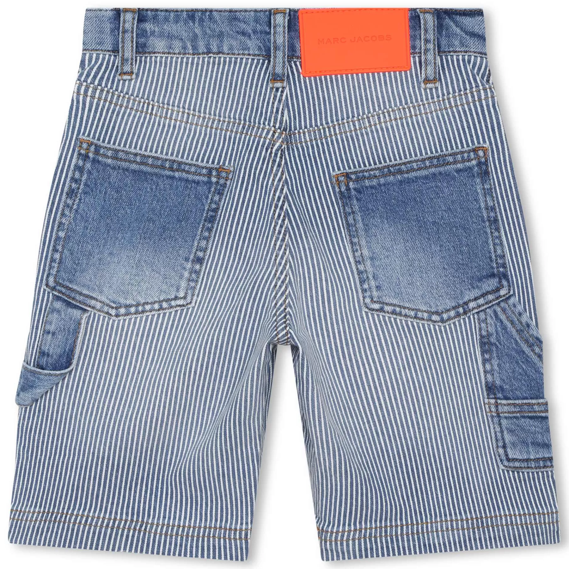 Garçon MARC JACOBS Bermuda En Denim Raye