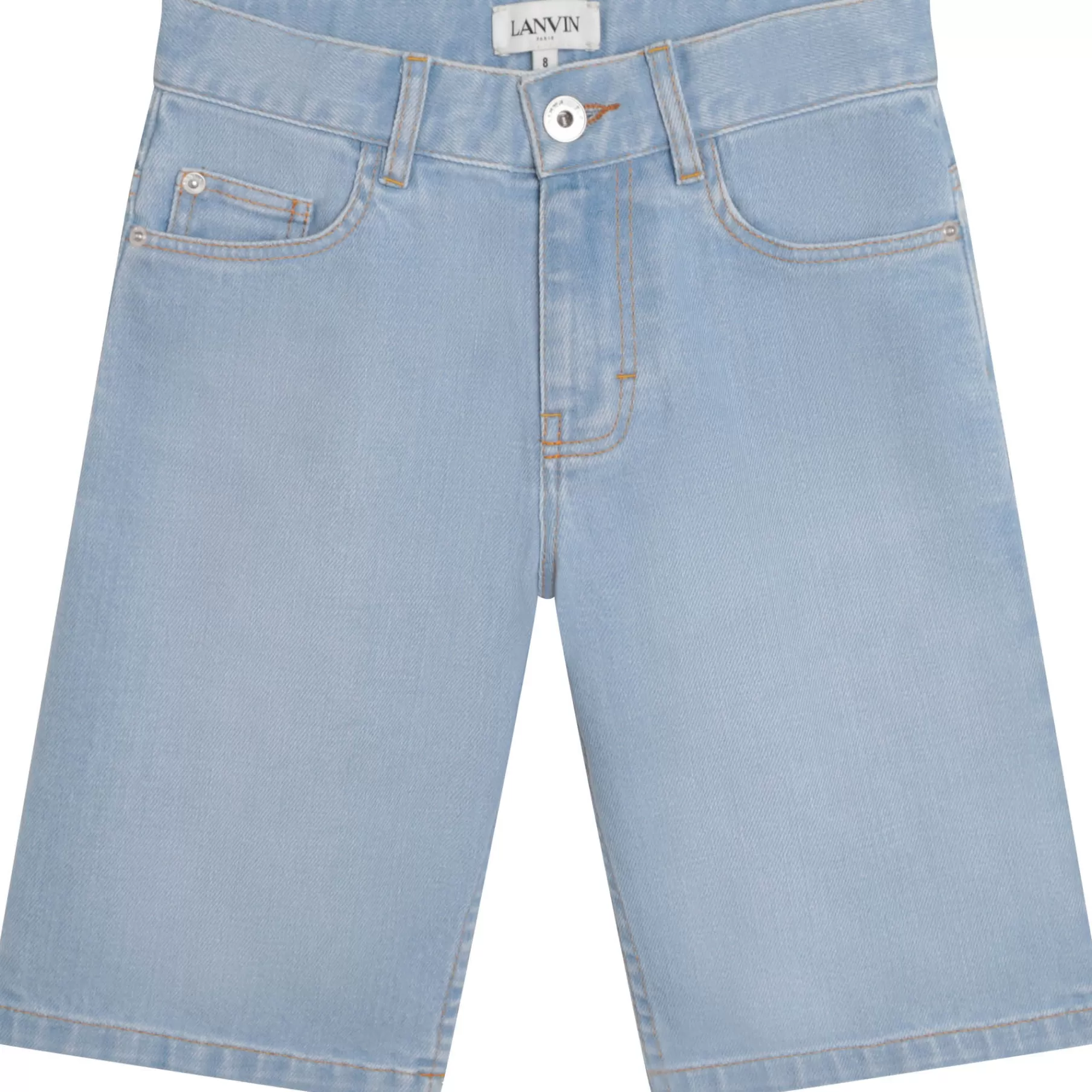 Garçon LANVIN Bermuda En Jean Coton