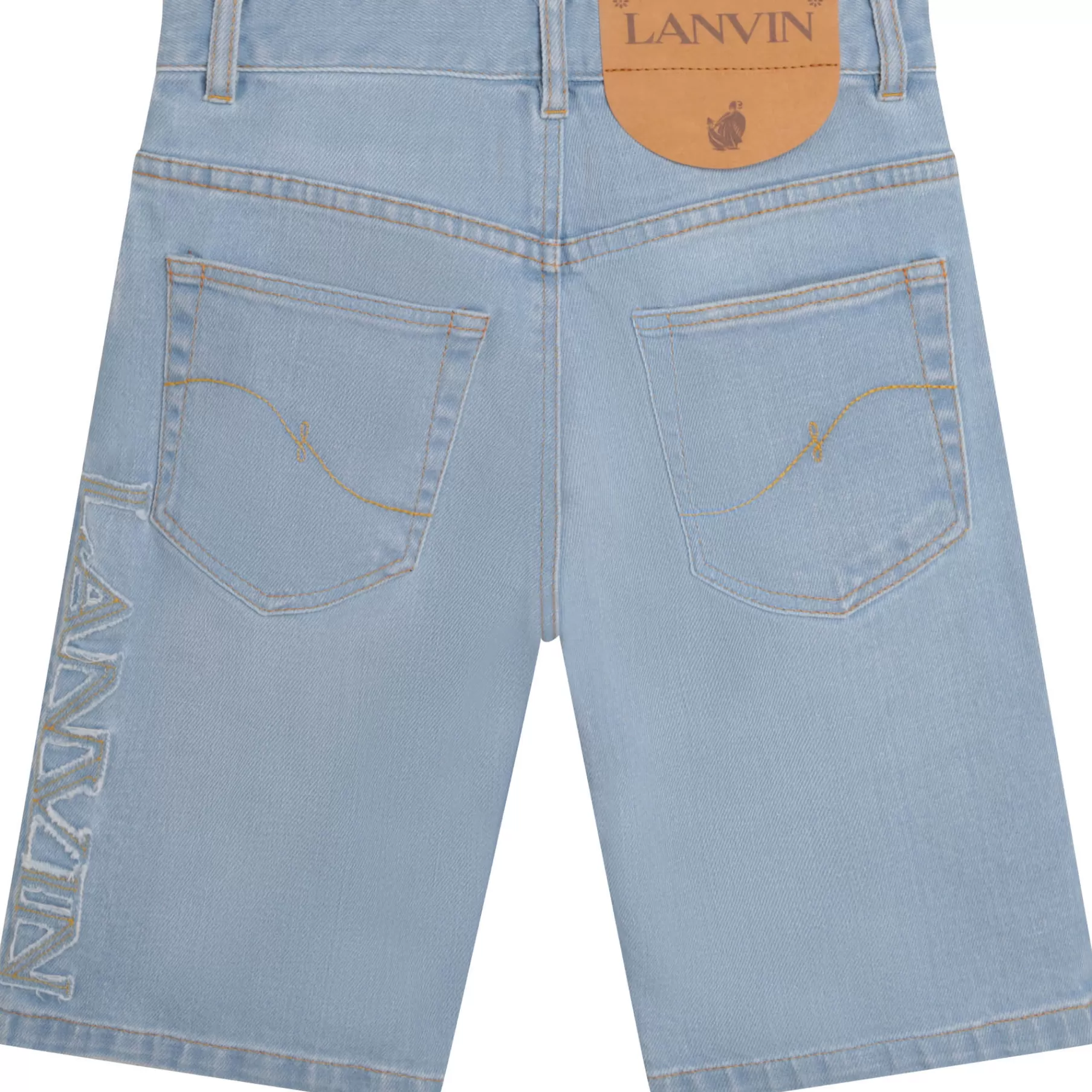 Garçon LANVIN Bermuda En Jean Coton
