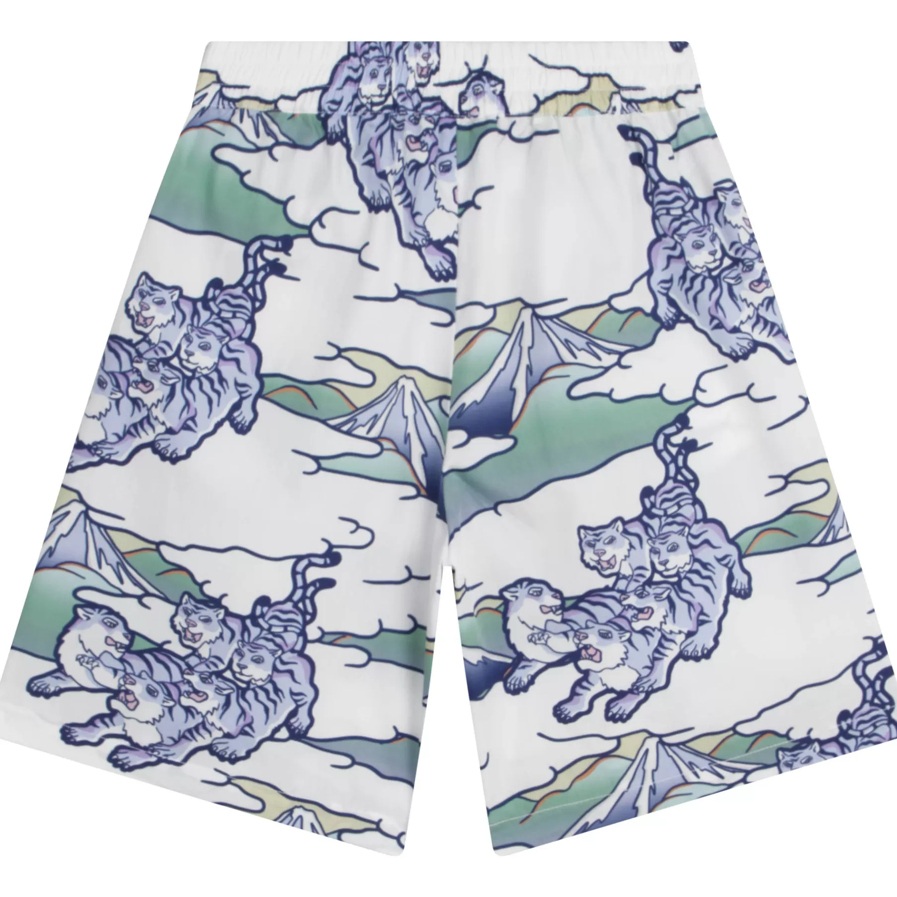 Garçon KENZO KIDS Bermuda En Popeline De Coton