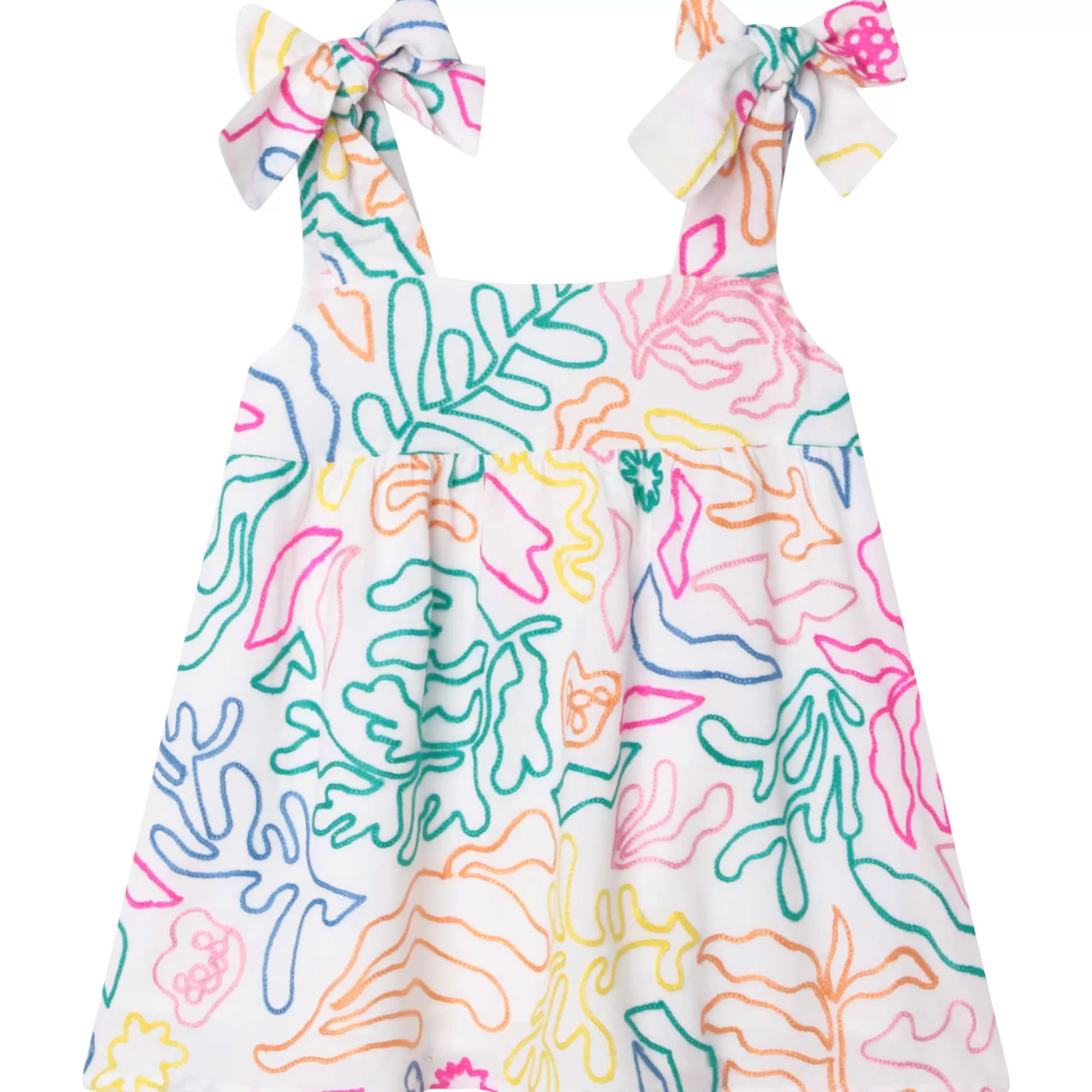 Fille MARC JACOBS Blouse Brodee Coton Et Lin