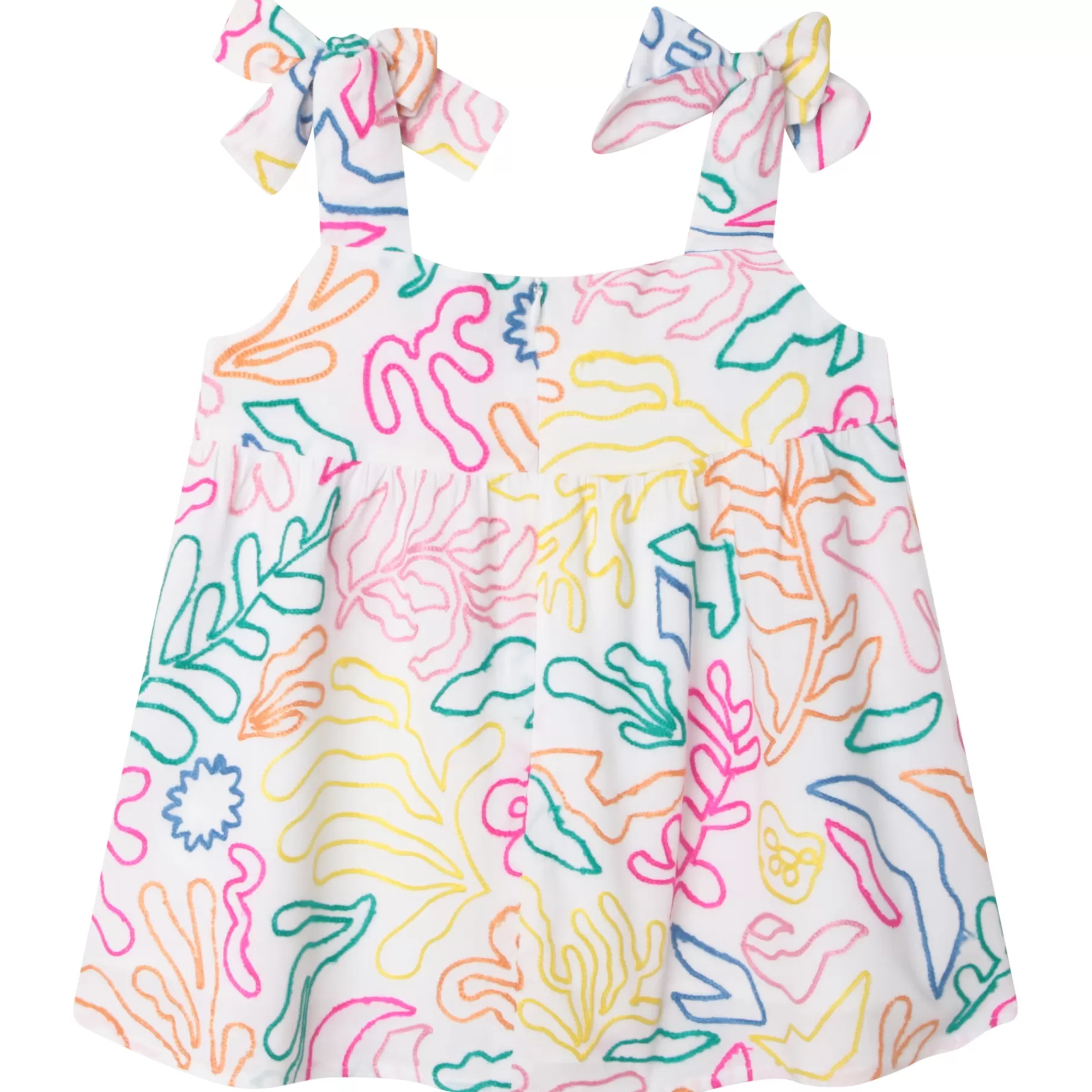 Fille MARC JACOBS Blouse Brodee Coton Et Lin