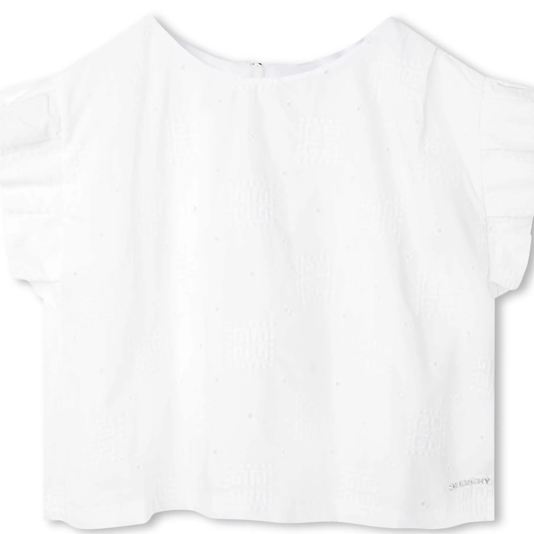 Fille GIVENCHY Blouse En Broderie Anglaise