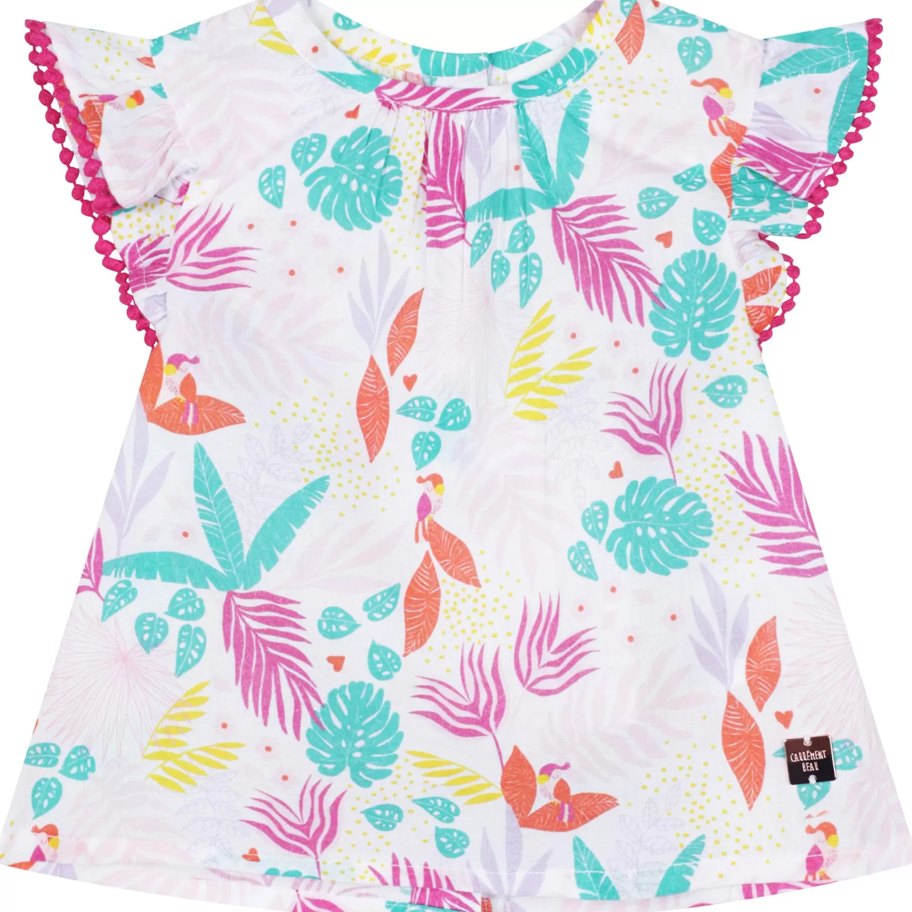 Fille CARREMENT BEAU Blouse En Coton Imprime
