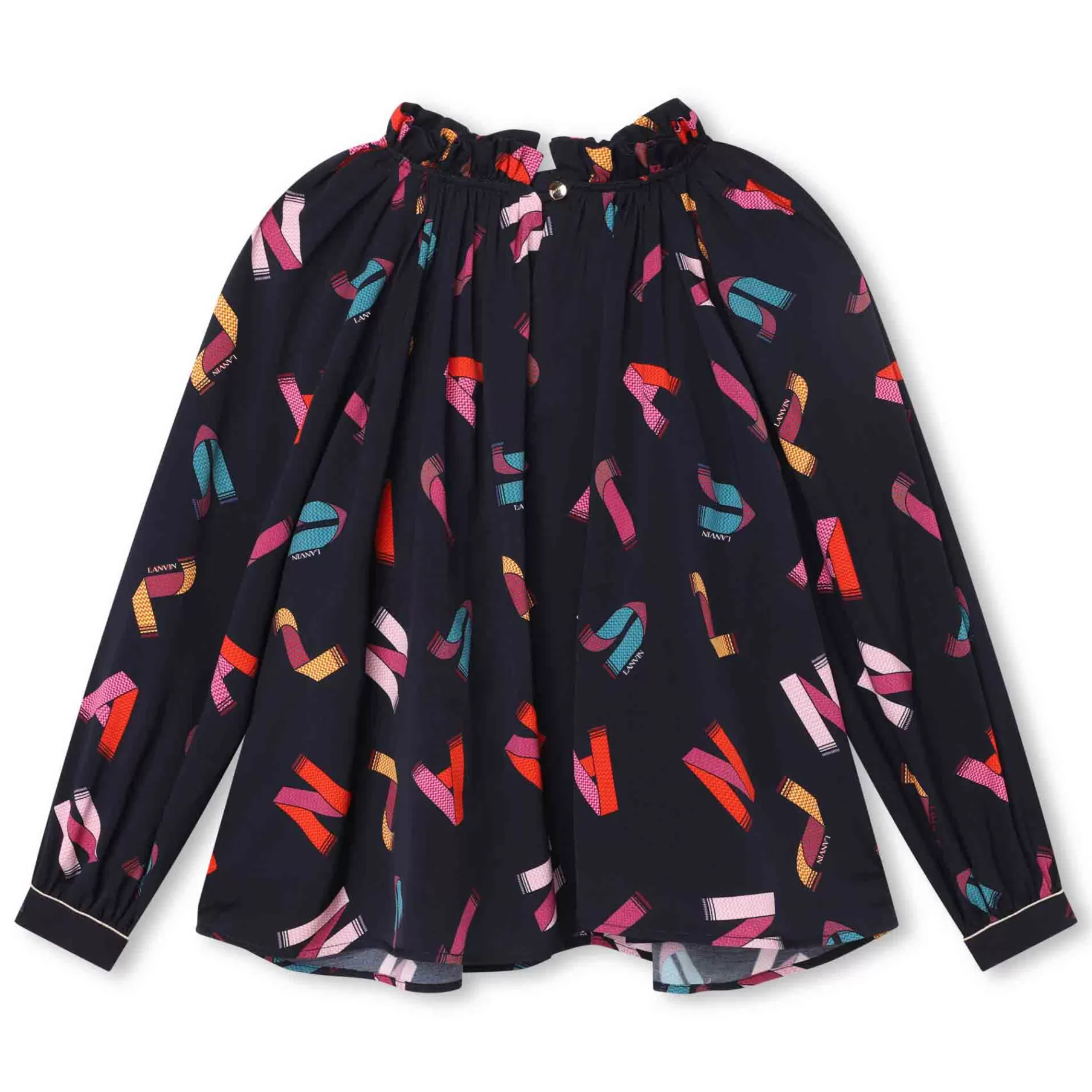 Fille LANVIN Blouse Fluide Imprimee