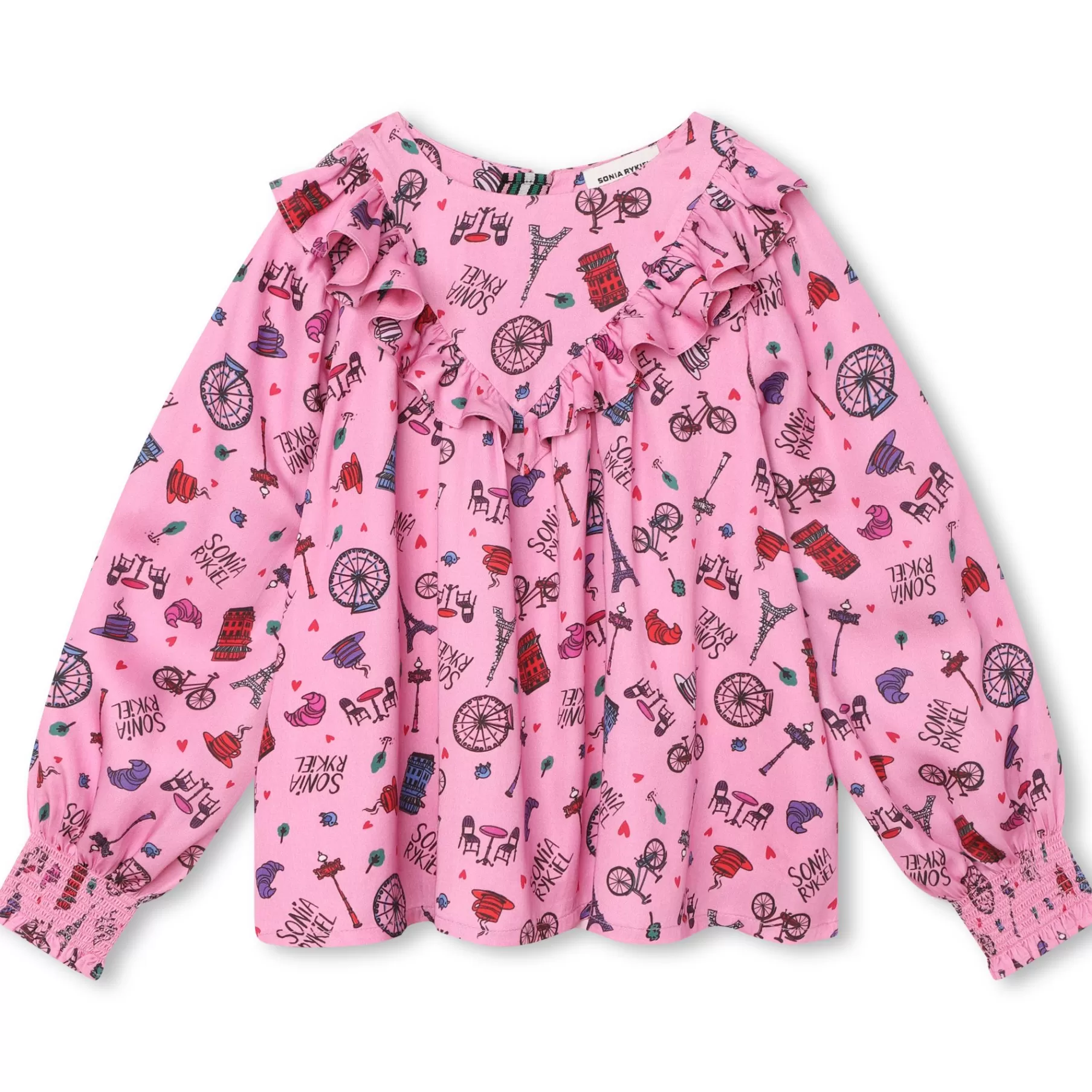Fille SONIA RYKIEL Blouse Imprimee