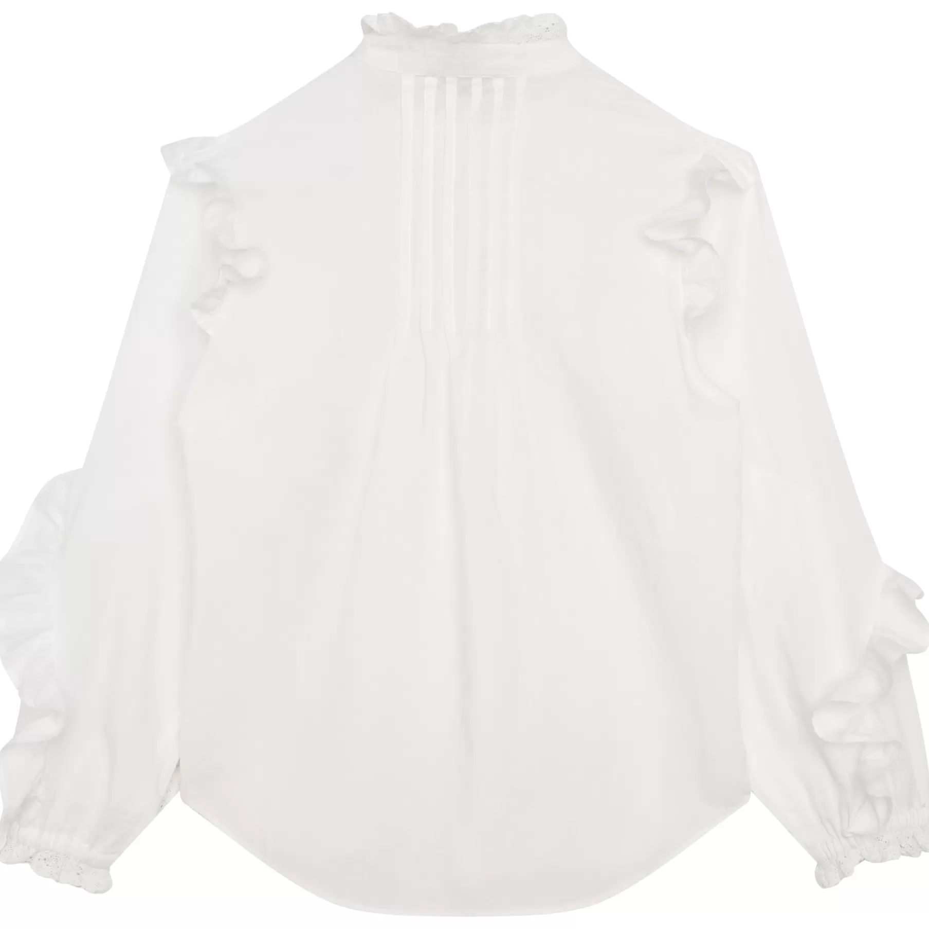 Fille ZADIG & VOLTAIRE Blouse Volantee En Coton