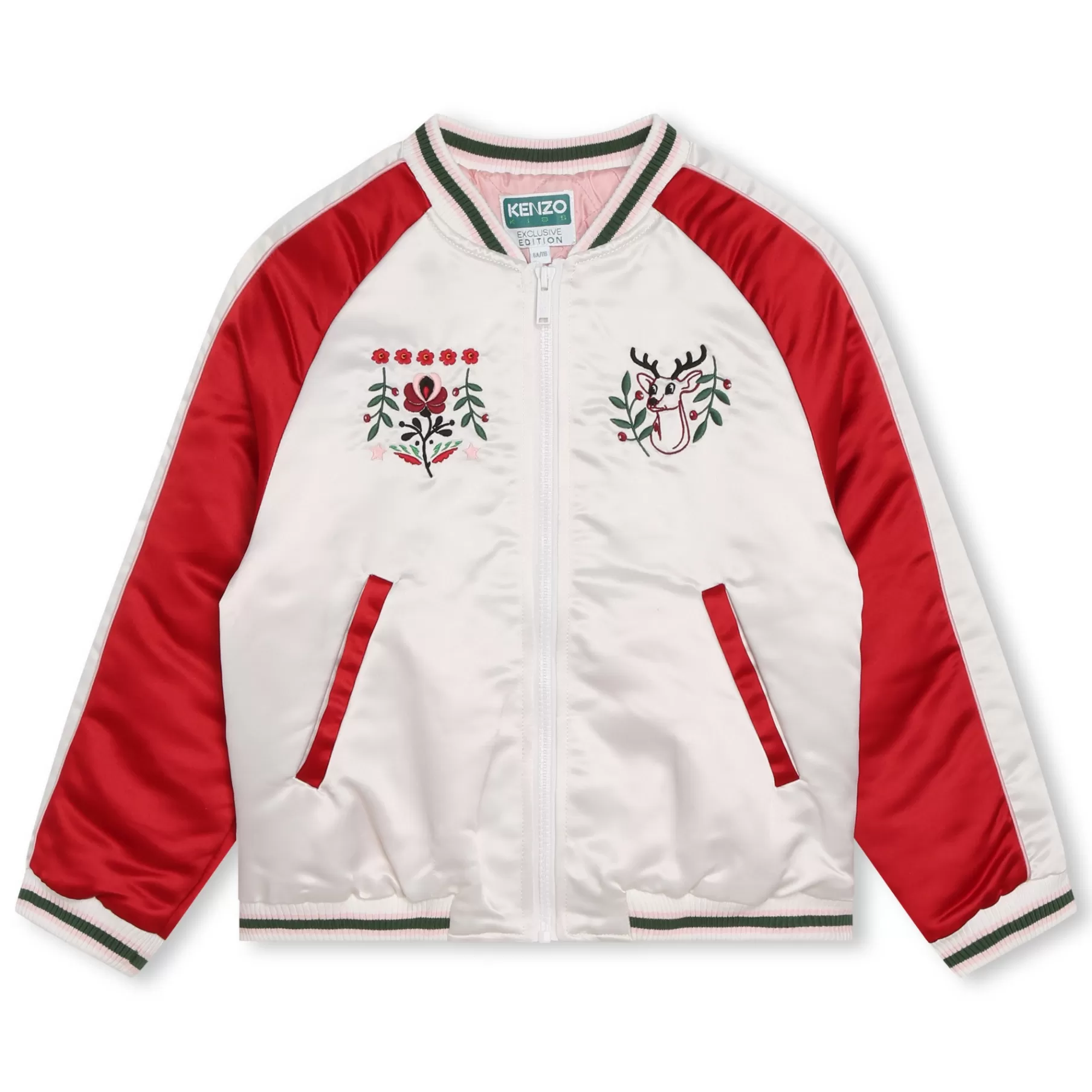 Fille KENZO KIDS Blouson En Satin