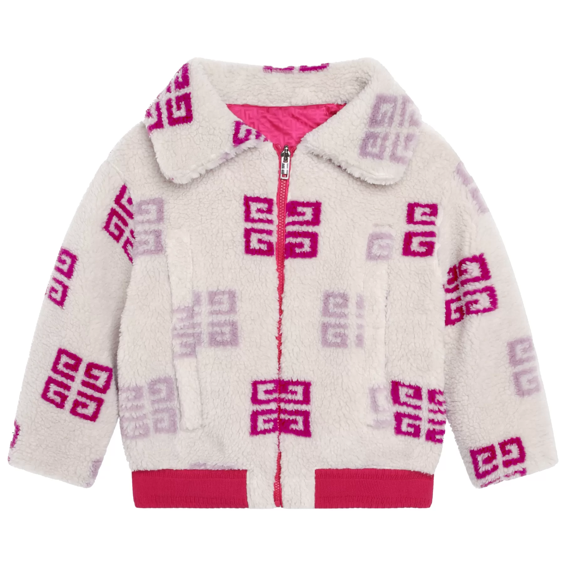 Fille GIVENCHY Blouson Reversible A Capuche