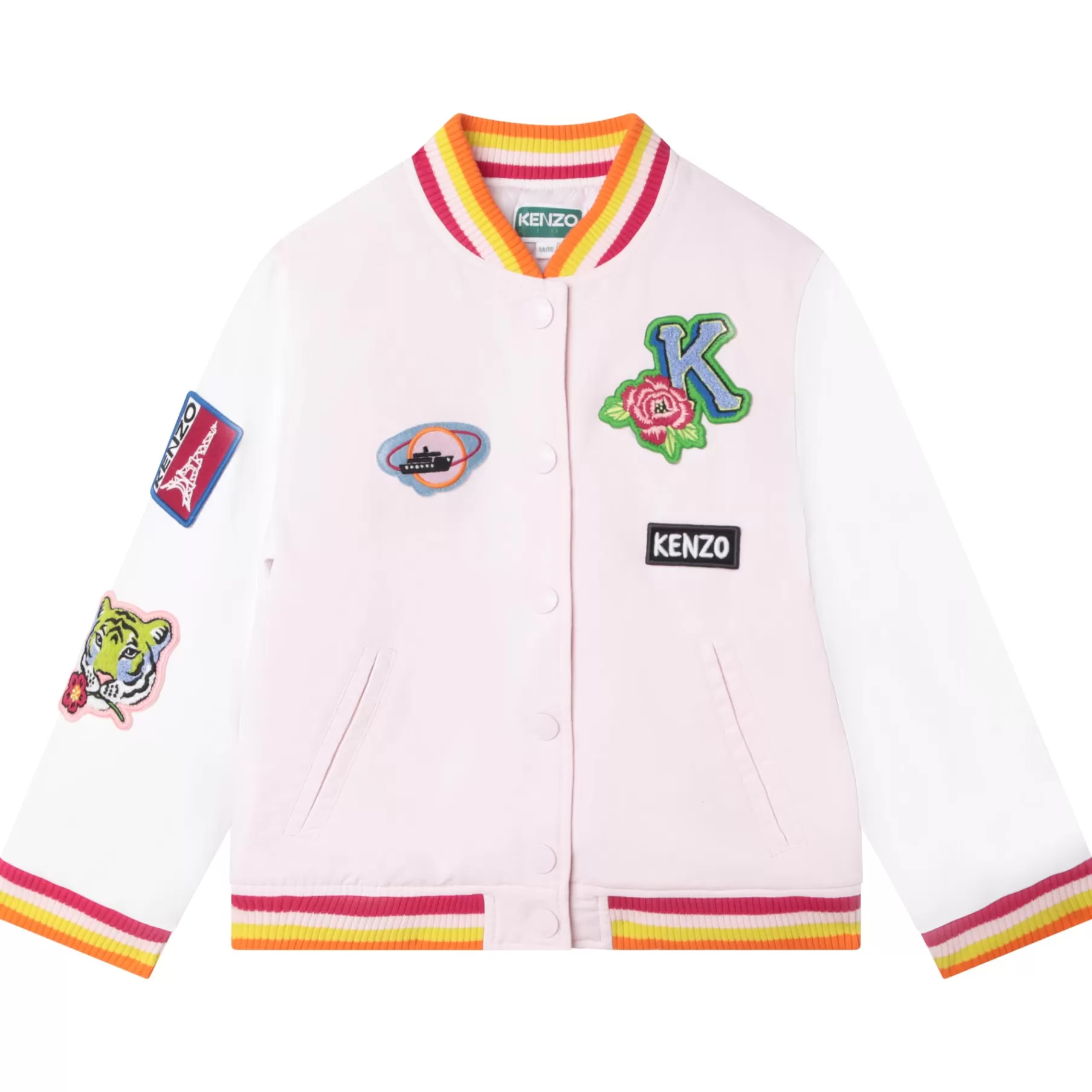 Fille KENZO KIDS Blouson "Teddy" A Rayures