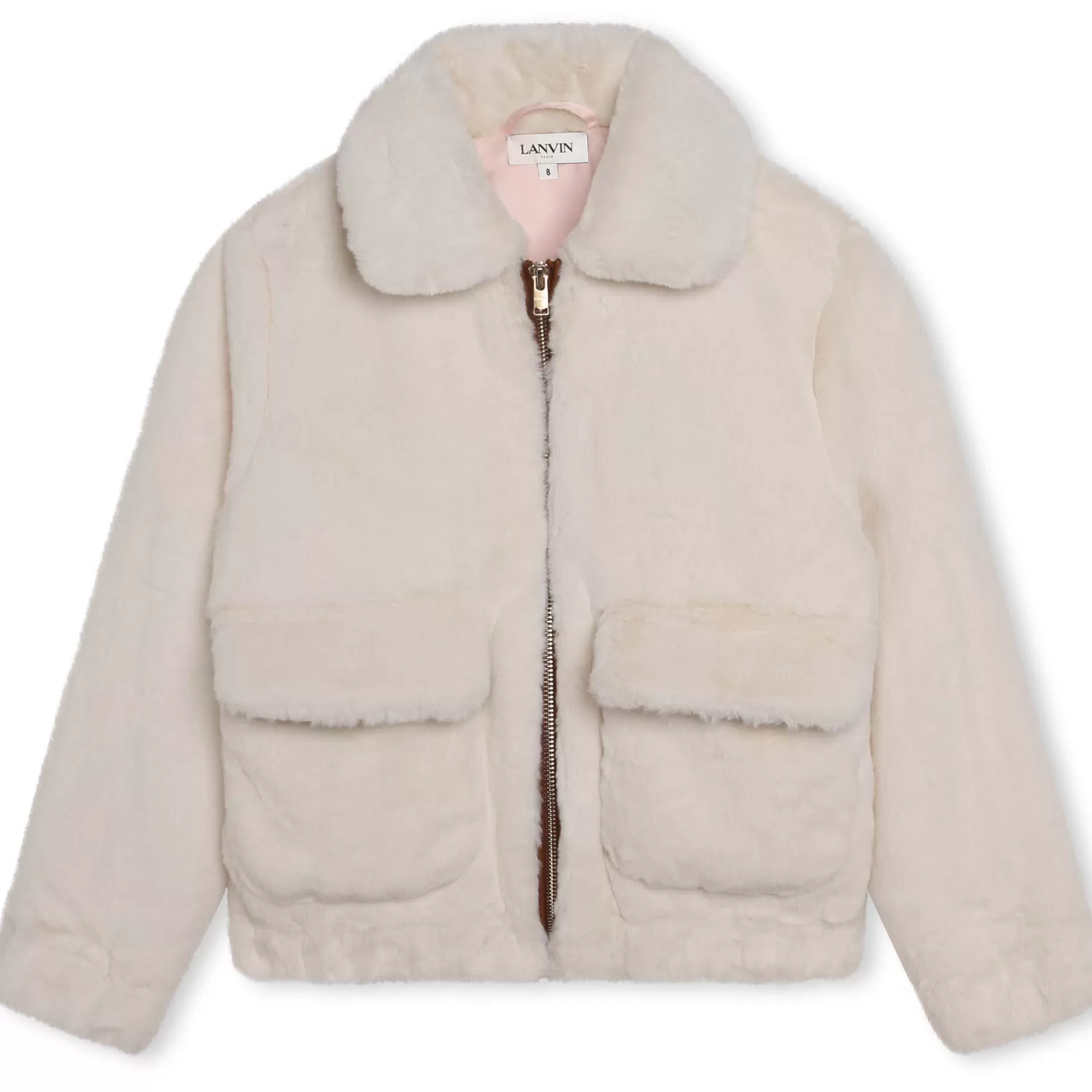 Fille LANVIN Blouson Zippe Tout Doux