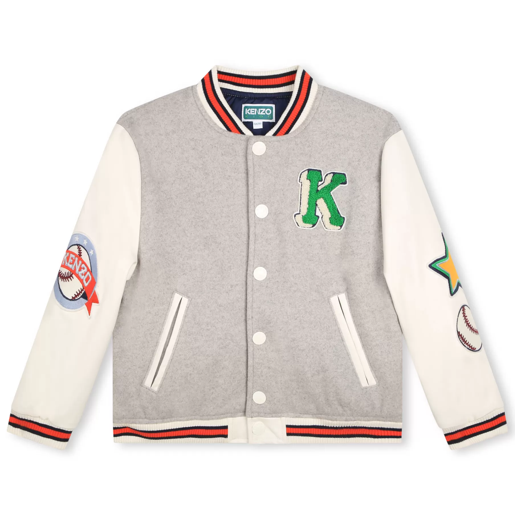 Garçon KENZO KIDS Bomber Bimatiere Avec Badges
