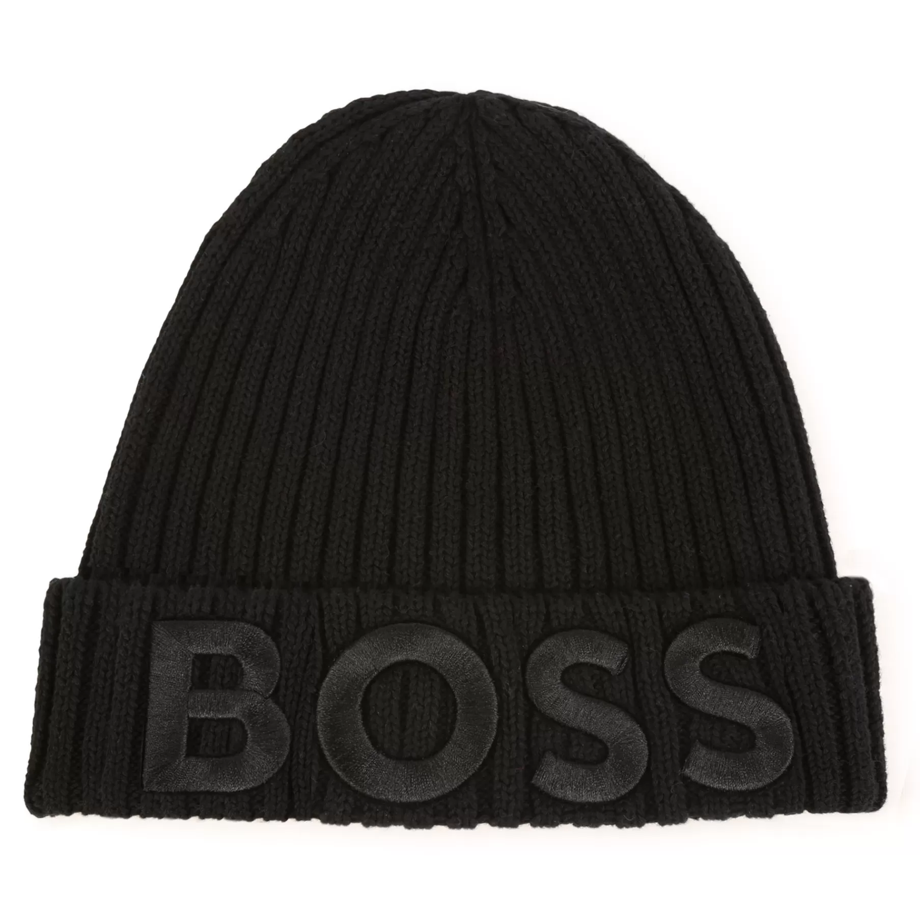 Garçon BOSS Bonnet A Cotes En Coton