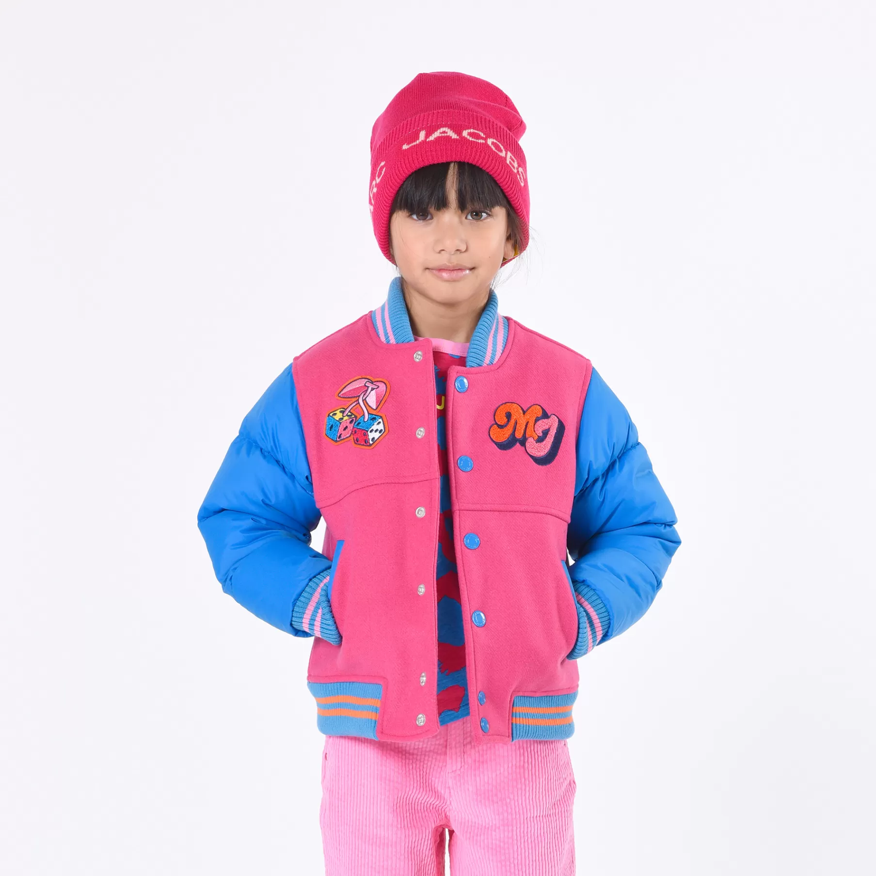 Fille MARC JACOBS Bonnet Avec Logo En Jacquard