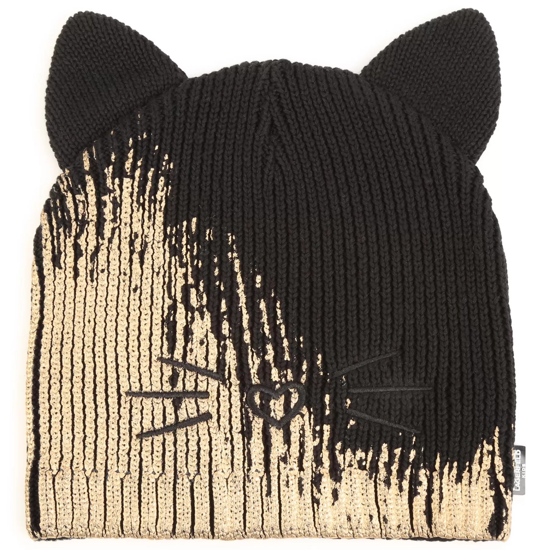 Fille KARL LAGERFELD KIDS Bonnet Chat En Coton