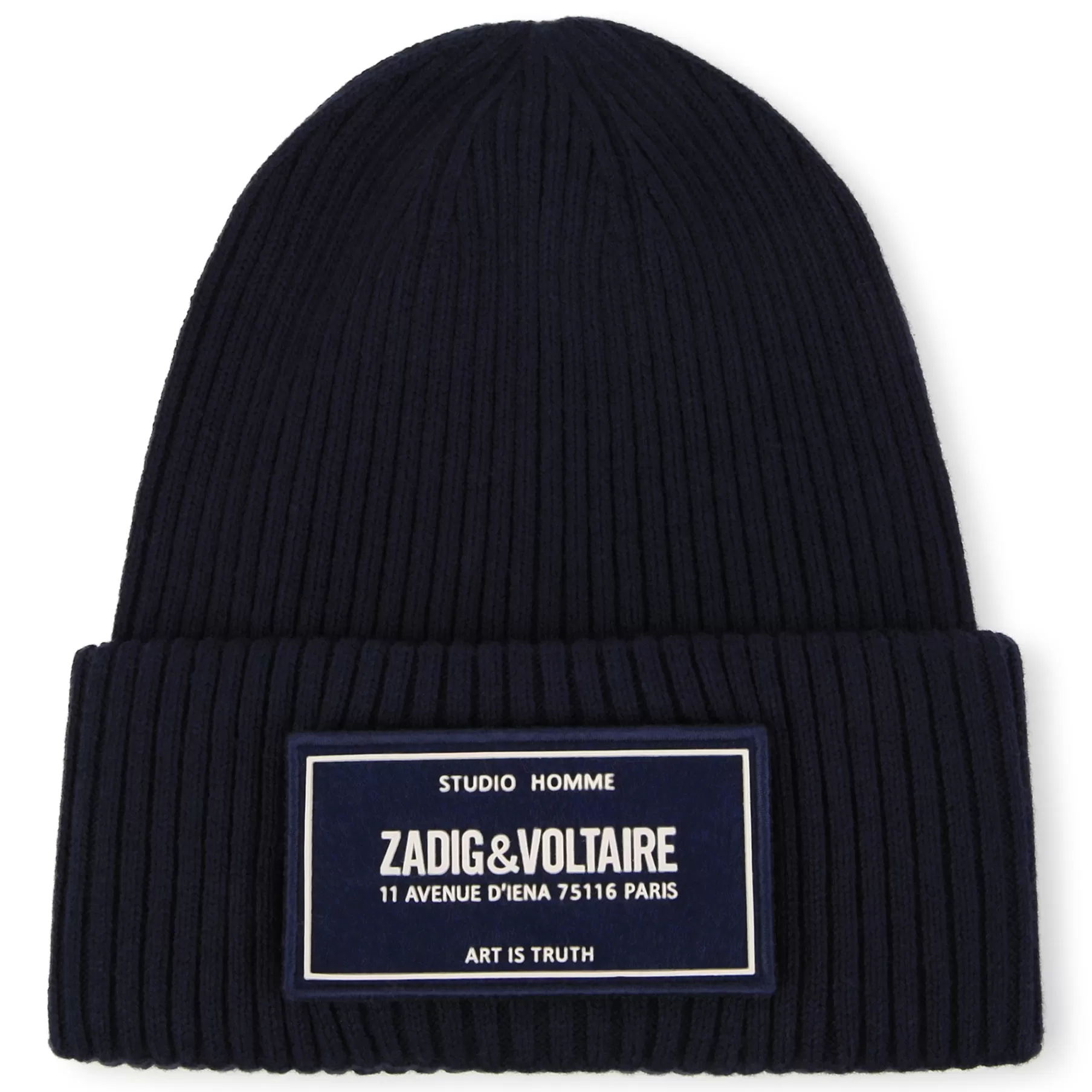 Garçon ZADIG & VOLTAIRE Bonnet En Coton Et Cachemire