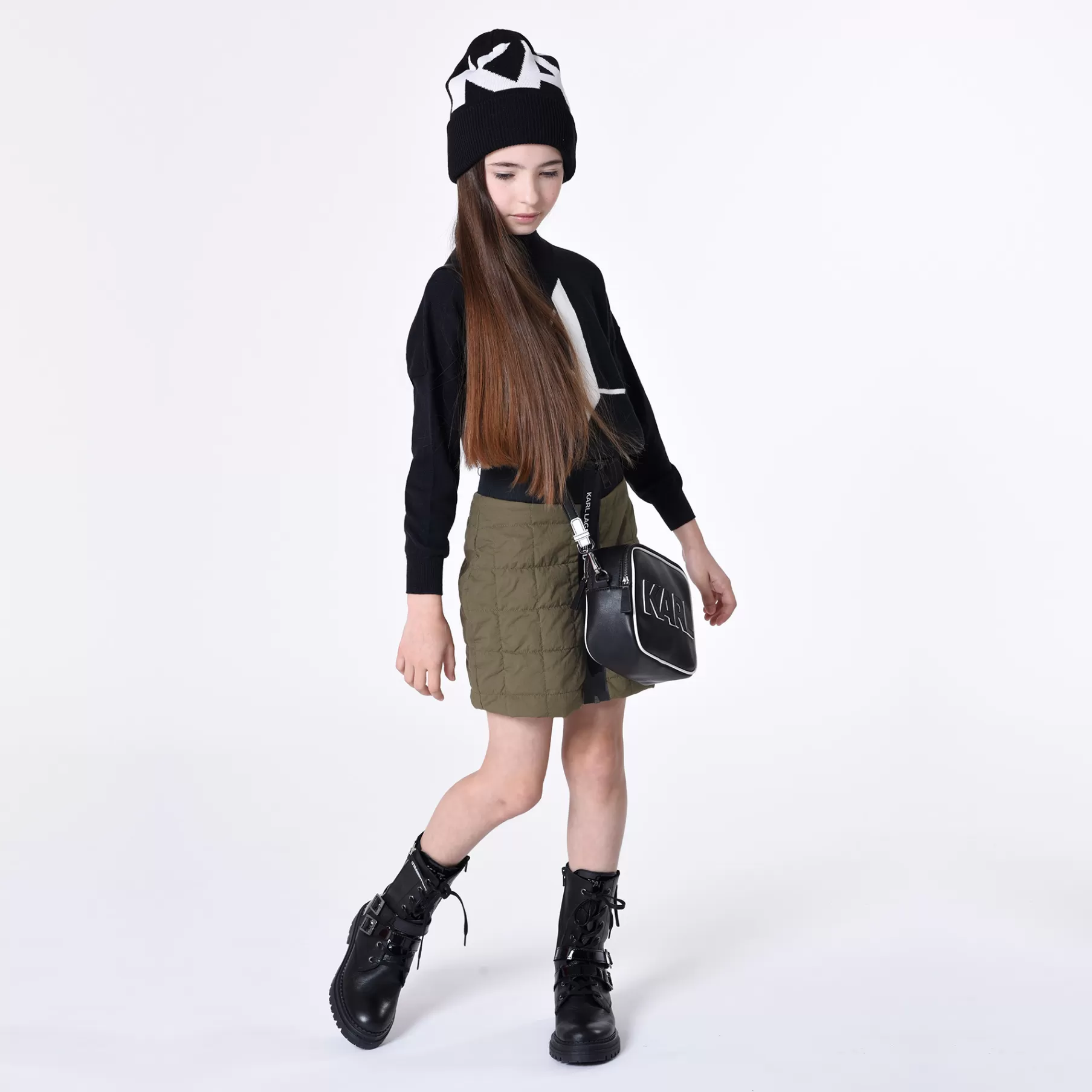 Garçon KARL LAGERFELD KIDS Bonnet En Tricot