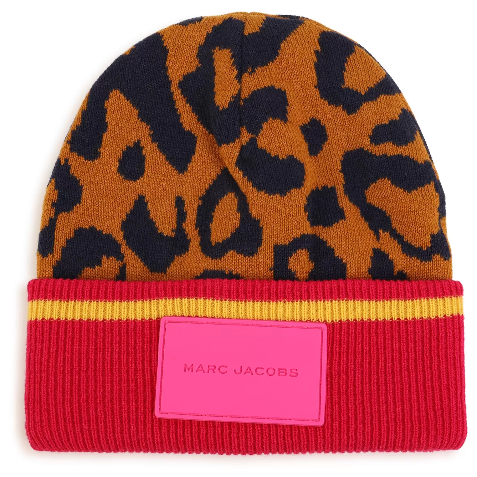 Fille MARC JACOBS Bonnet En Tricot Leopard