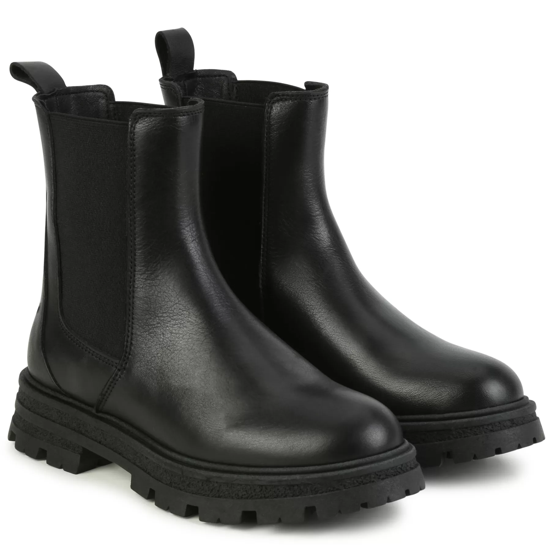 Fille ZADIG & VOLTAIRE Bottines En Cuir A Elastiques