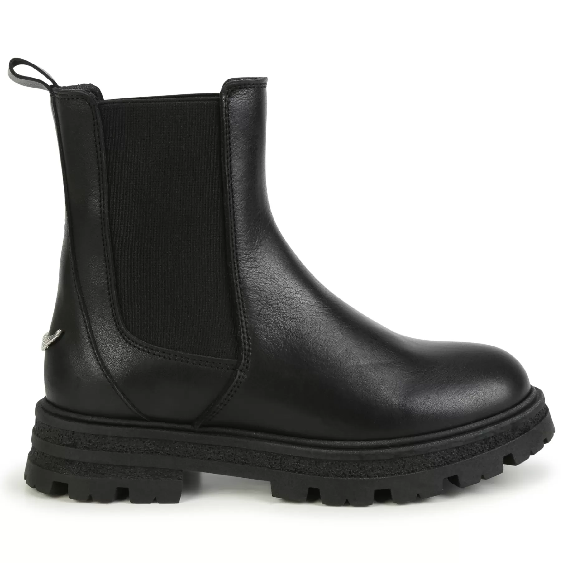 Fille ZADIG & VOLTAIRE Bottines En Cuir A Elastiques