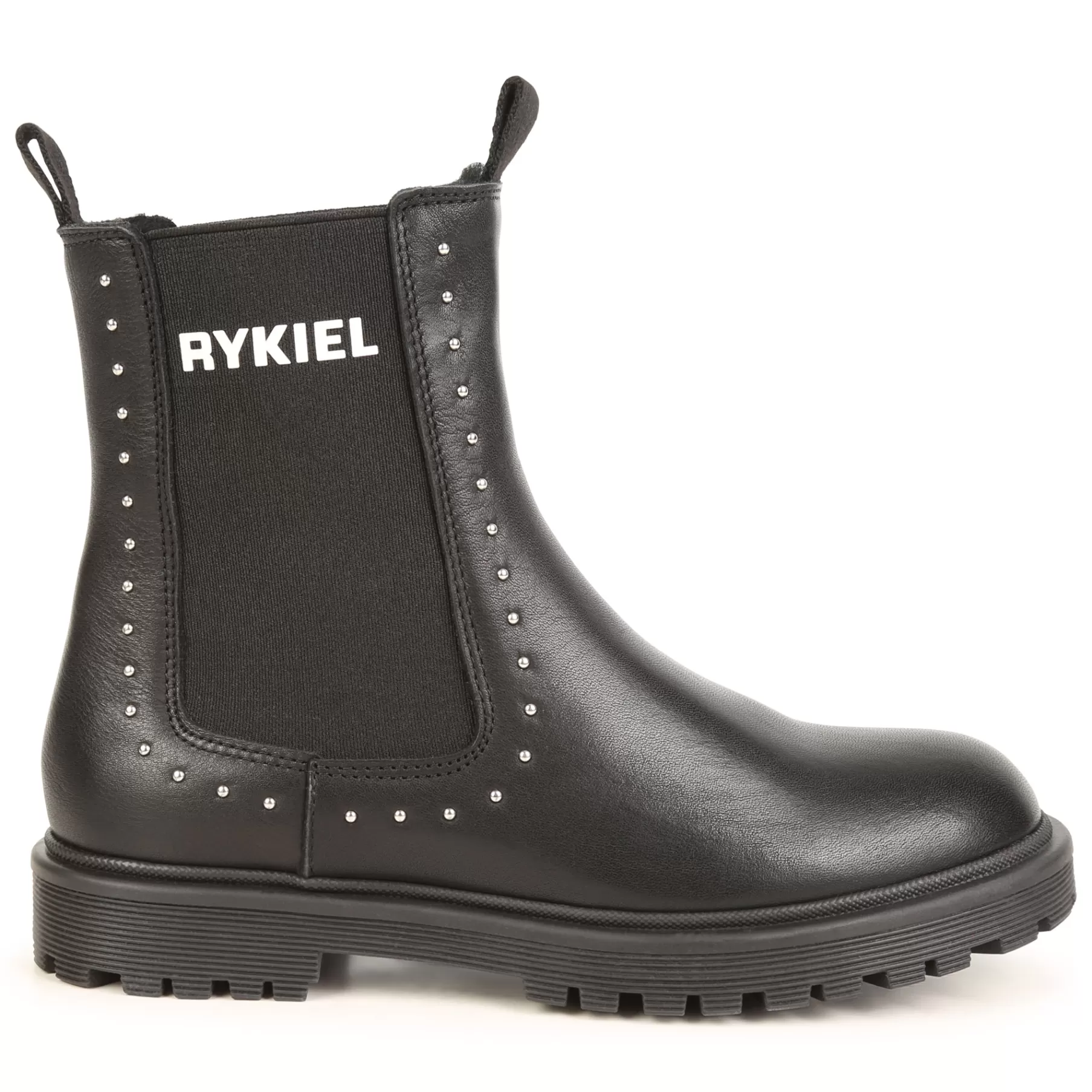 Fille SONIA RYKIEL Bottines En Cuir A Elastiques